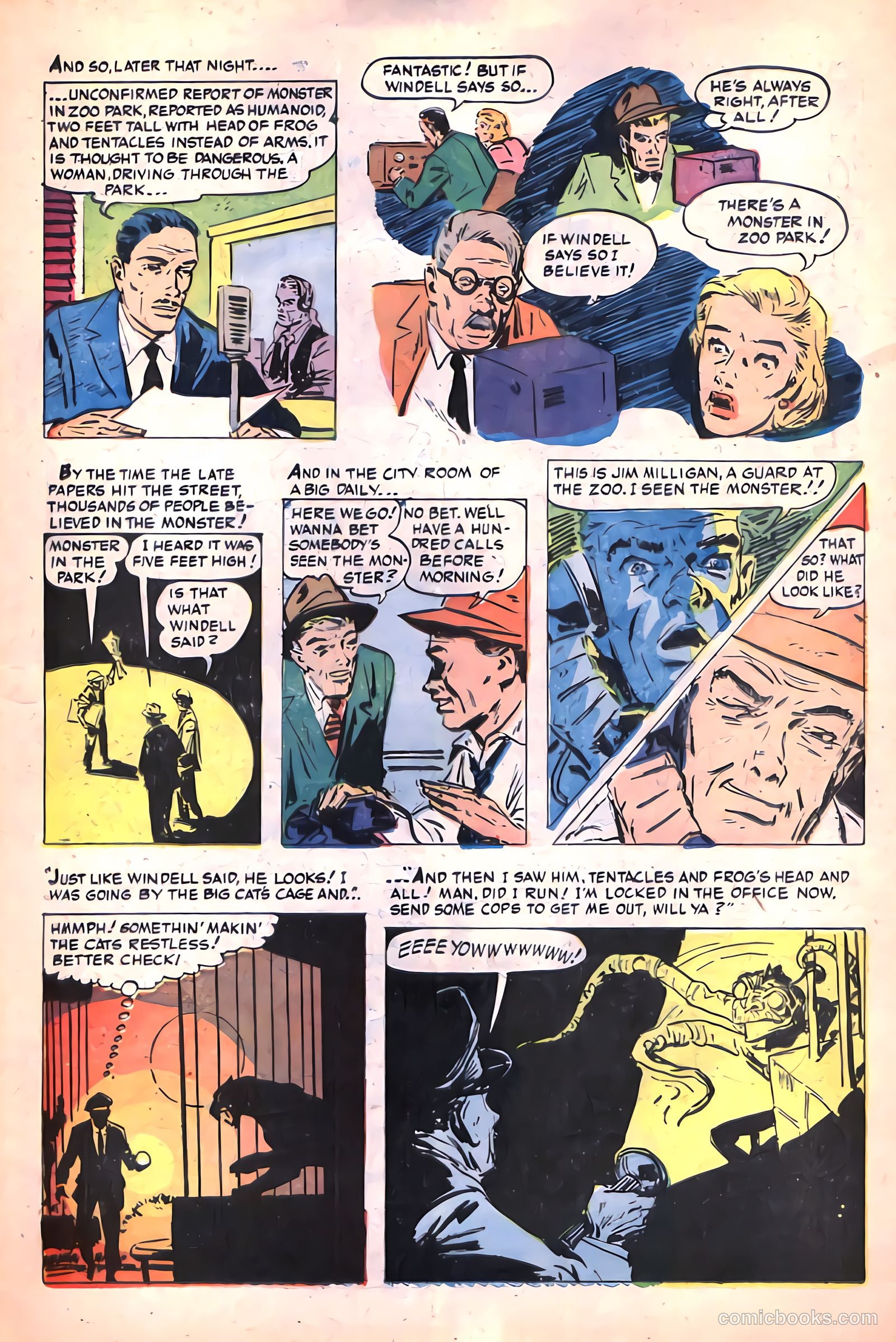 Tales of Horror #4 (1953) — page 19 of 36