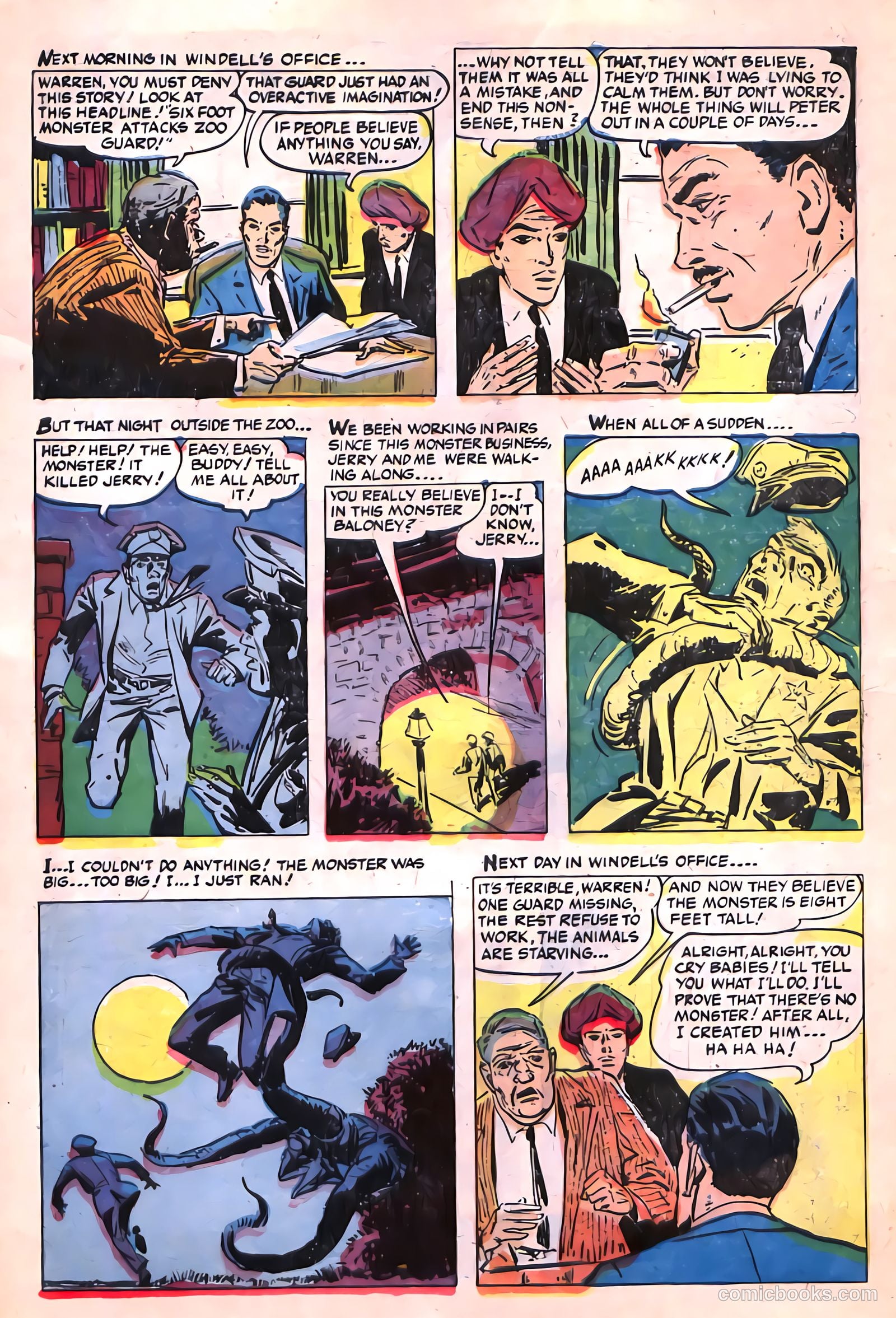 Tales of Horror #4 (1953) — page 20 of 36