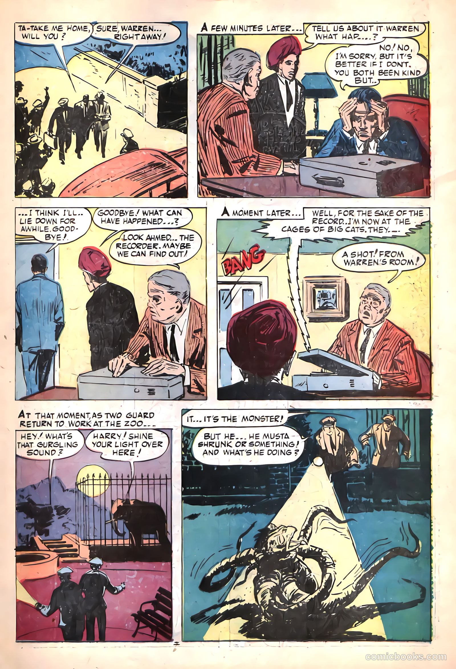 Tales of Horror #4 (1953) — page 23 of 36