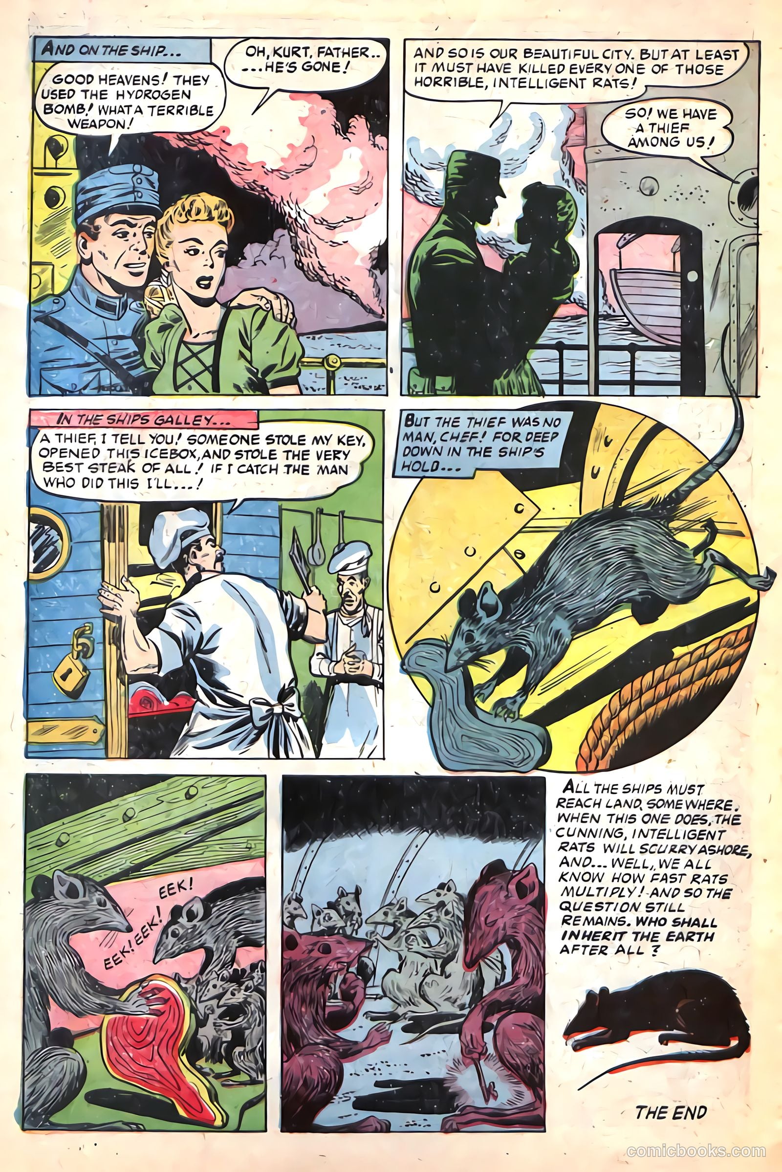 Tales of Horror #4 (1953) — page 32 of 36