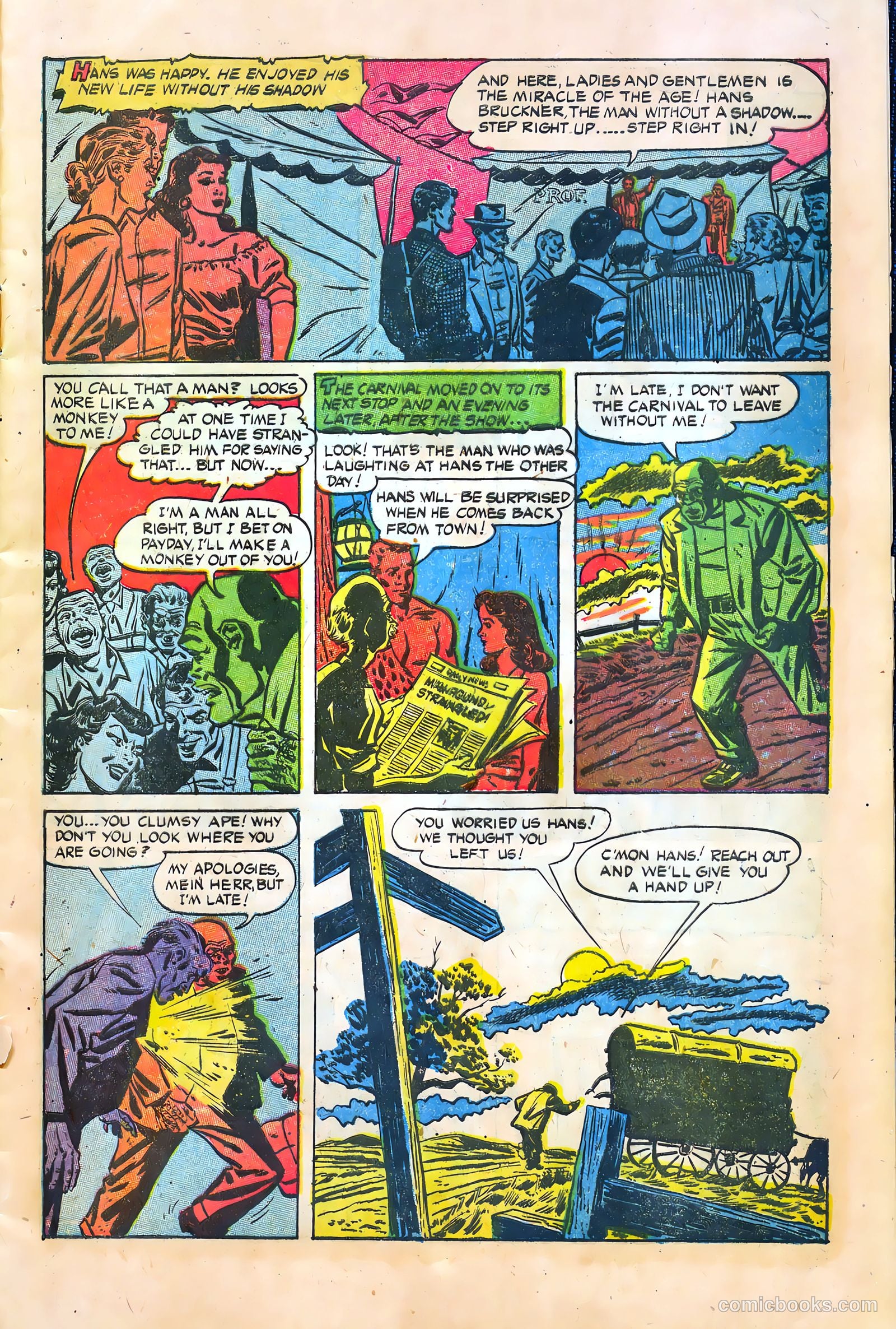 Tales of Horror #5 (1953) — page 7 of 36