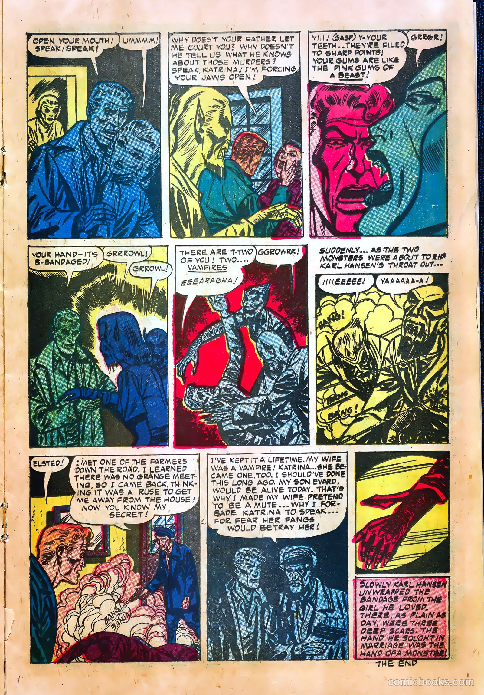 Tales of Horror #5 (1953) — page 17 of 36