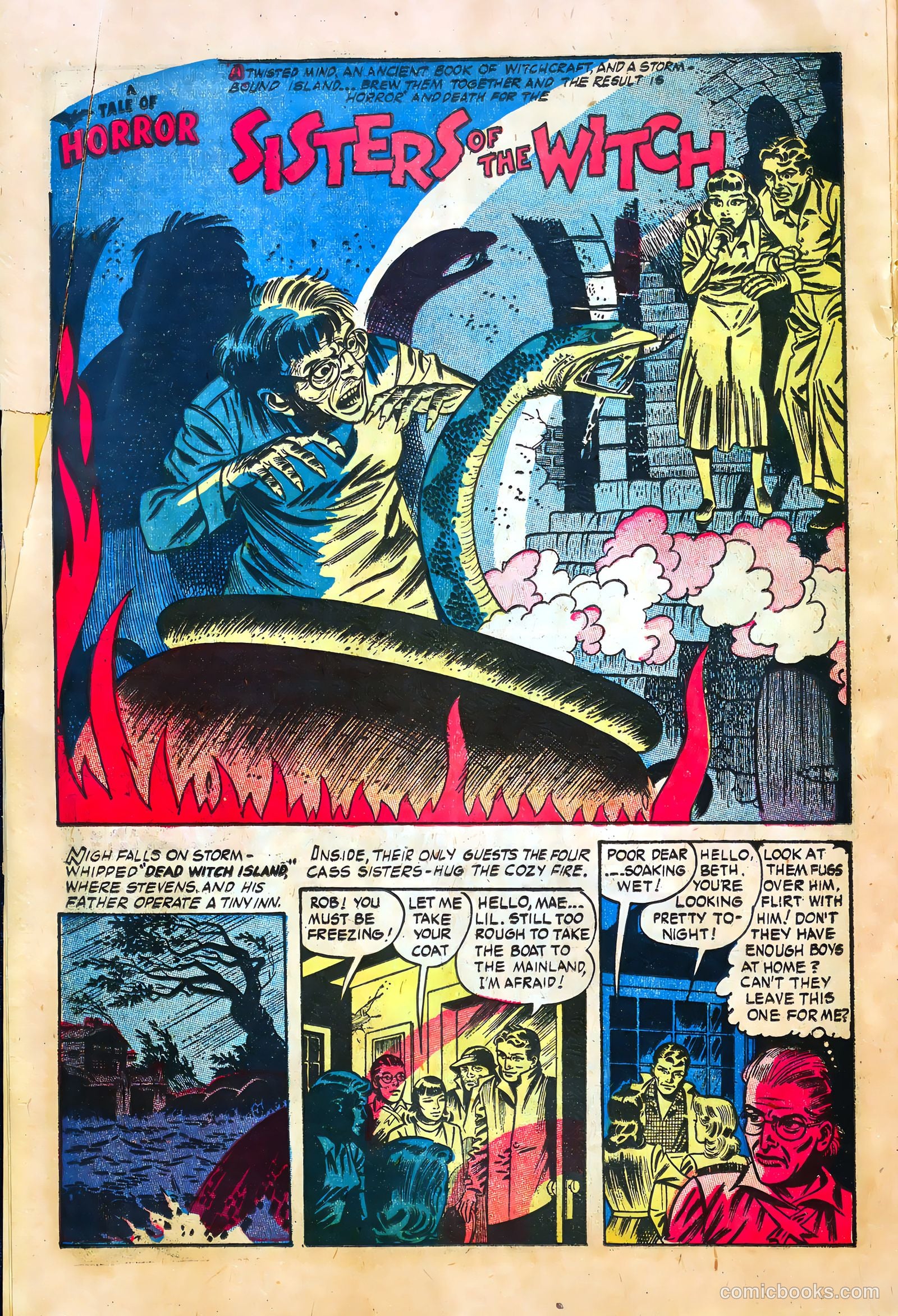 Tales of Horror #5 (1953) — page 20 of 36