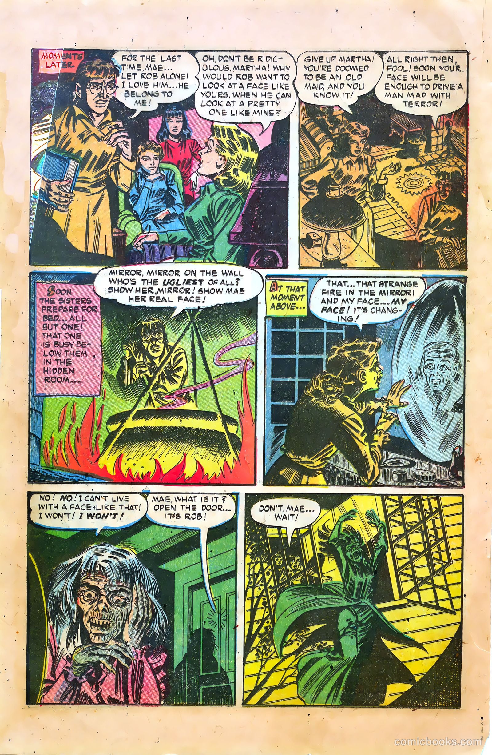 Tales of Horror #5 (1953) — page 22 of 36