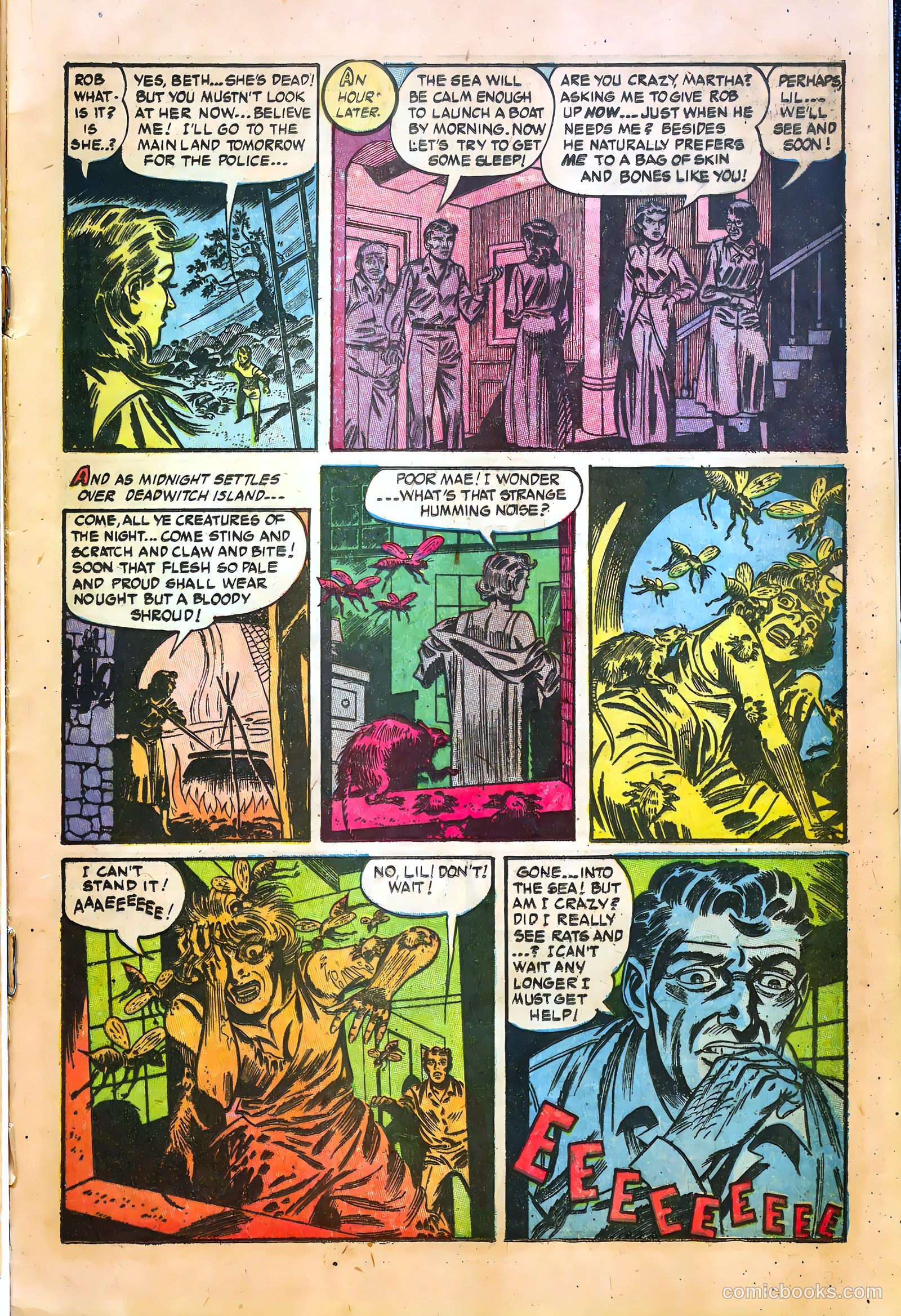 Tales of Horror #5 (1953) — page 23 of 36