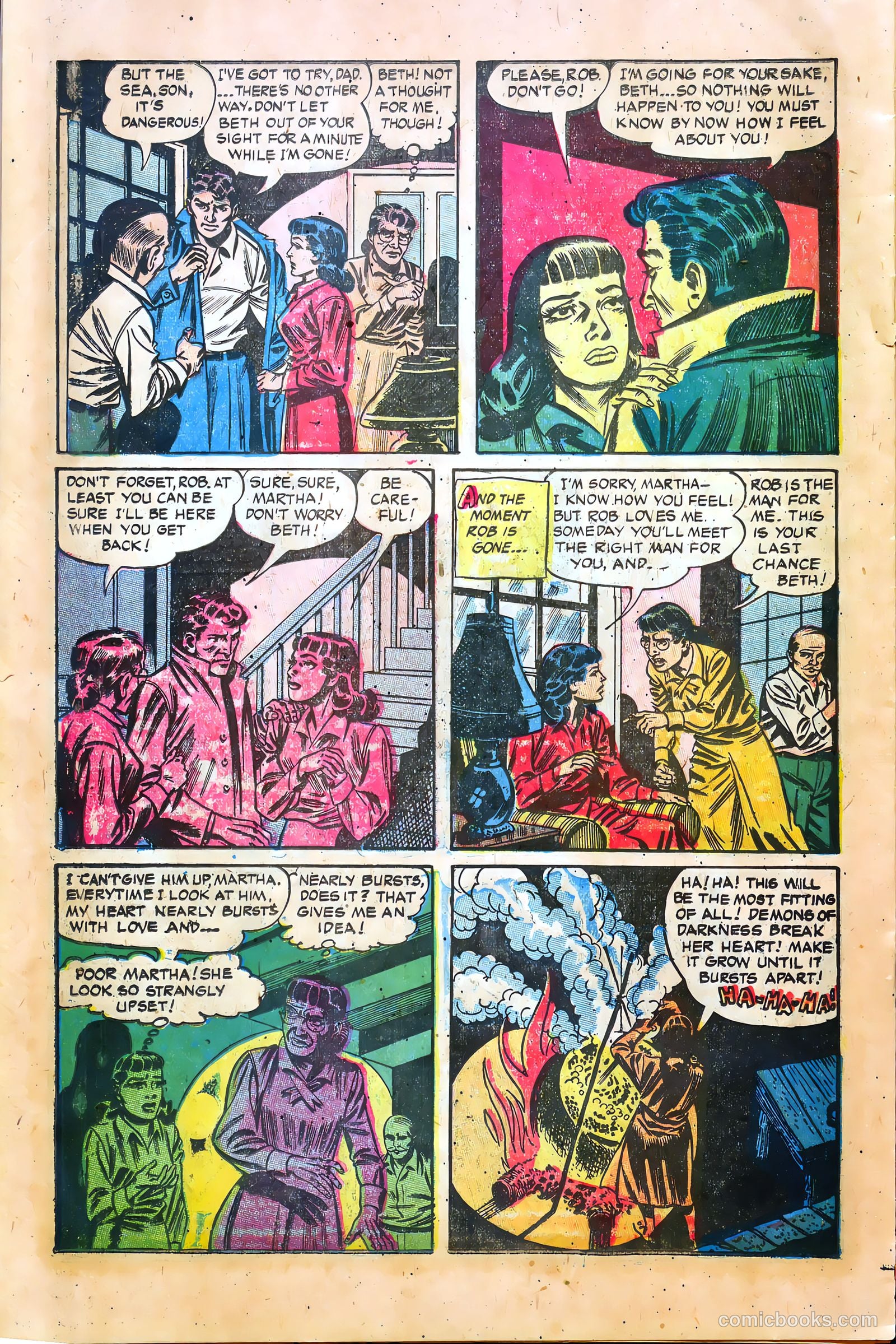 Tales of Horror #5 (1953) — page 24 of 36