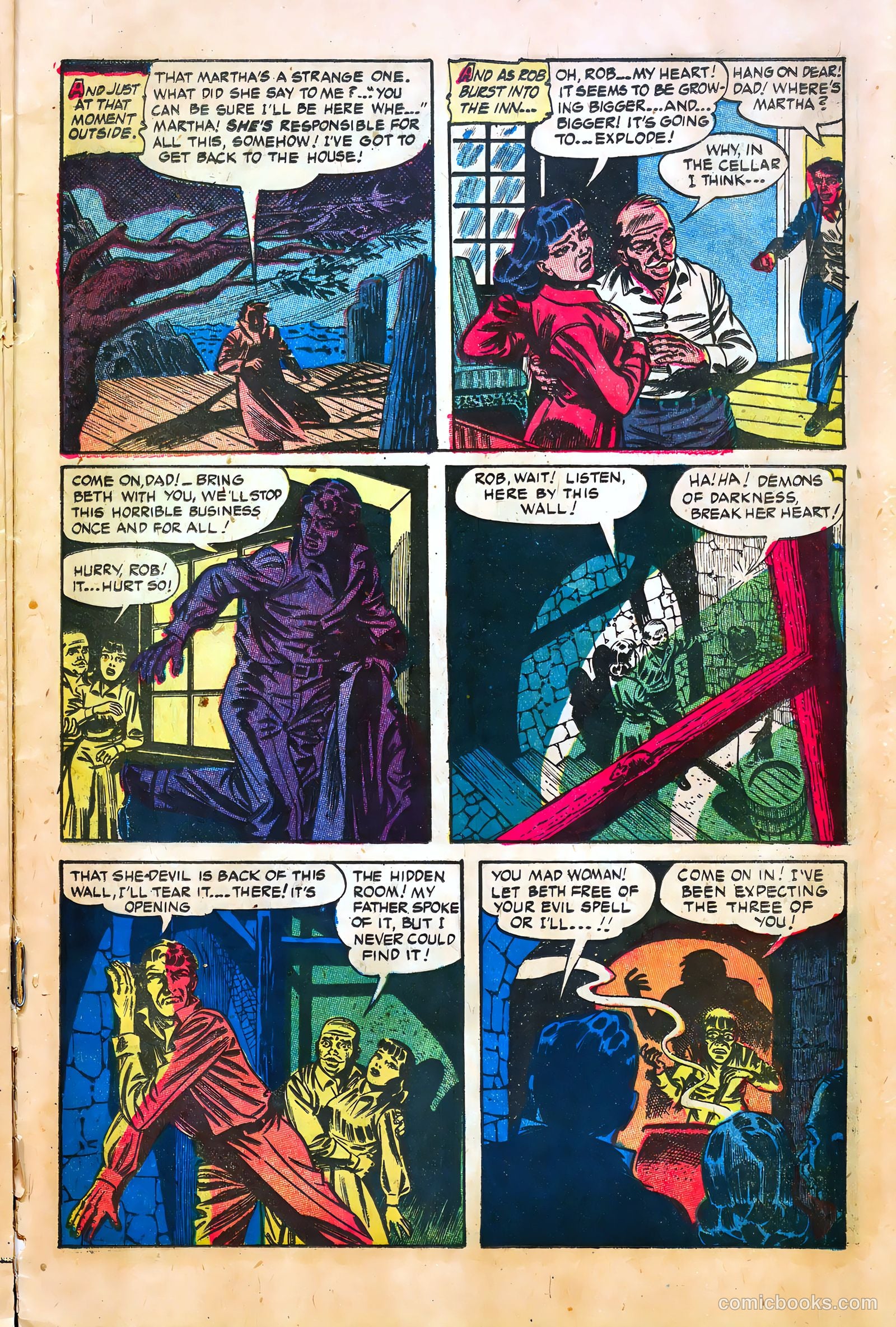 Tales of Horror #5 (1953) — page 25 of 36