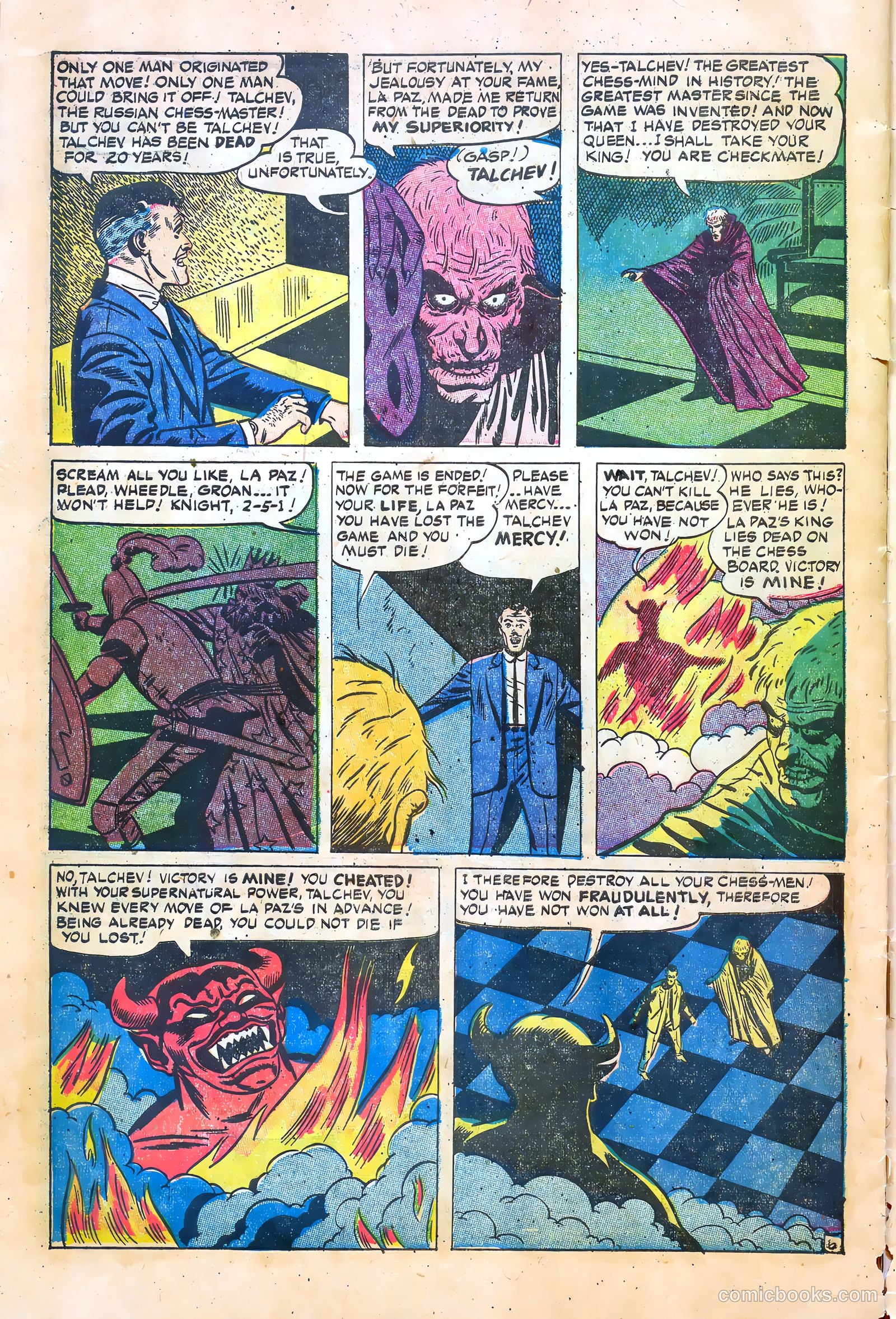 Tales of Horror #5 (1953) — page 32 of 36