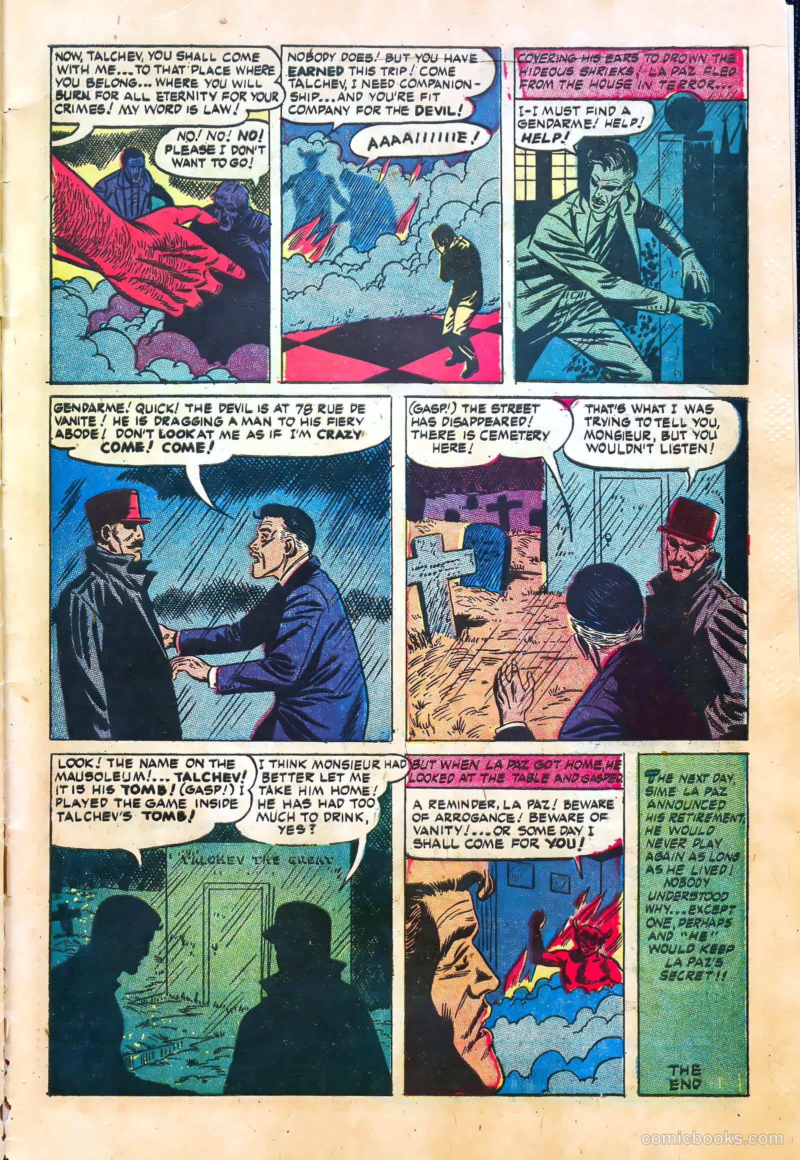 Tales of Horror #5 (1953) — page 33 of 36