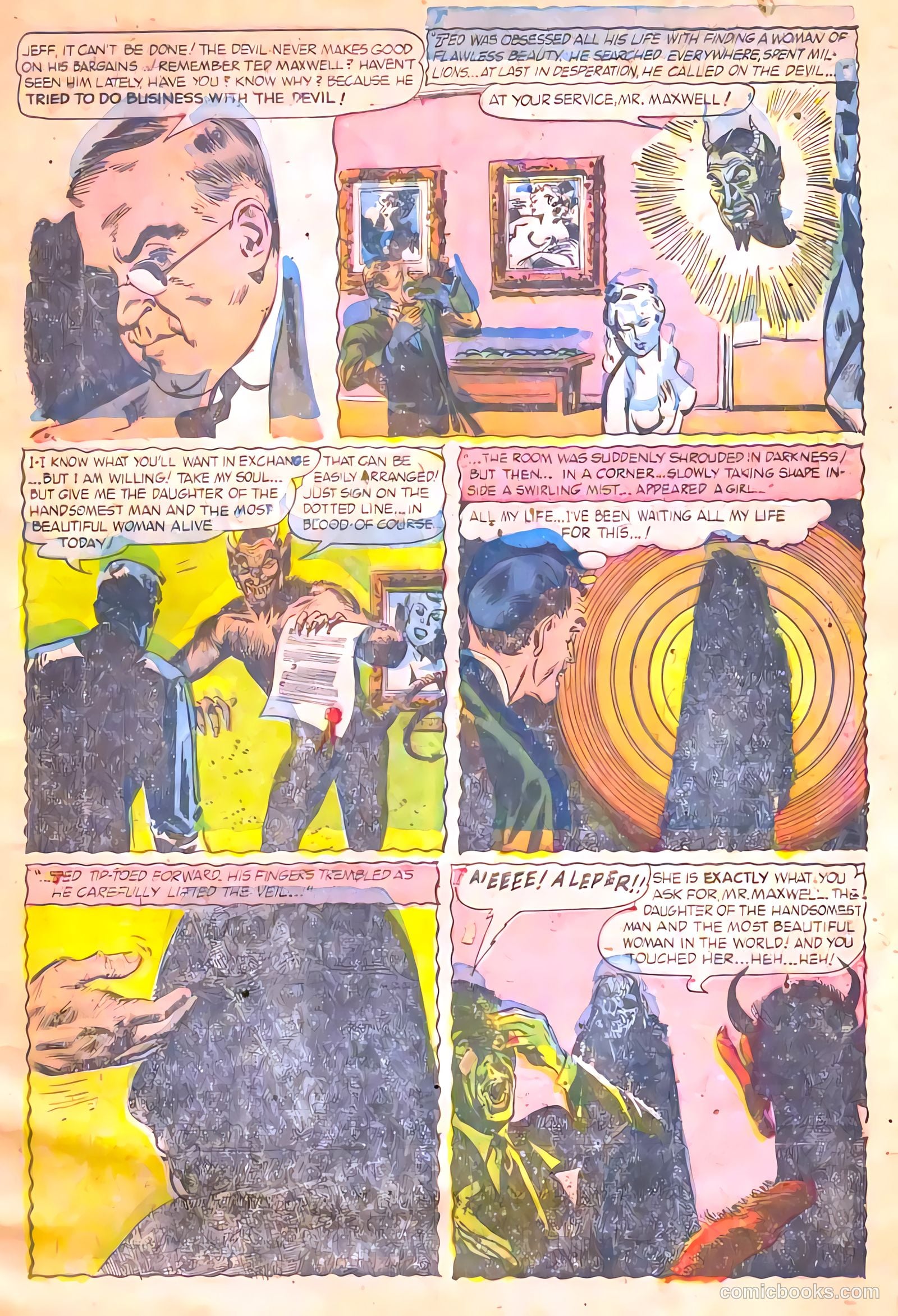 Tales of Horror #7 (1953) — page 5 of 36