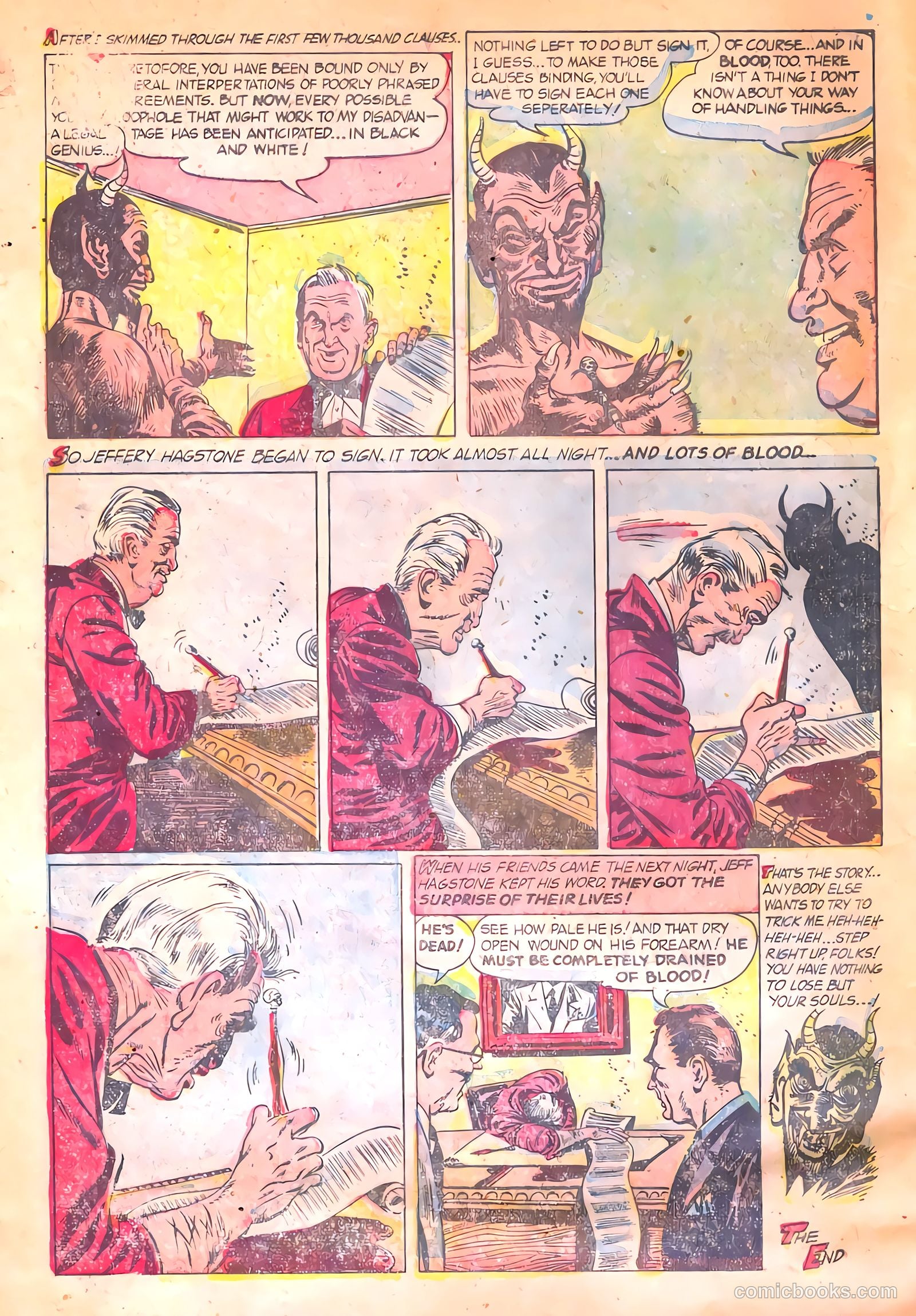 Tales of Horror #7 (1953) — page 8 of 36