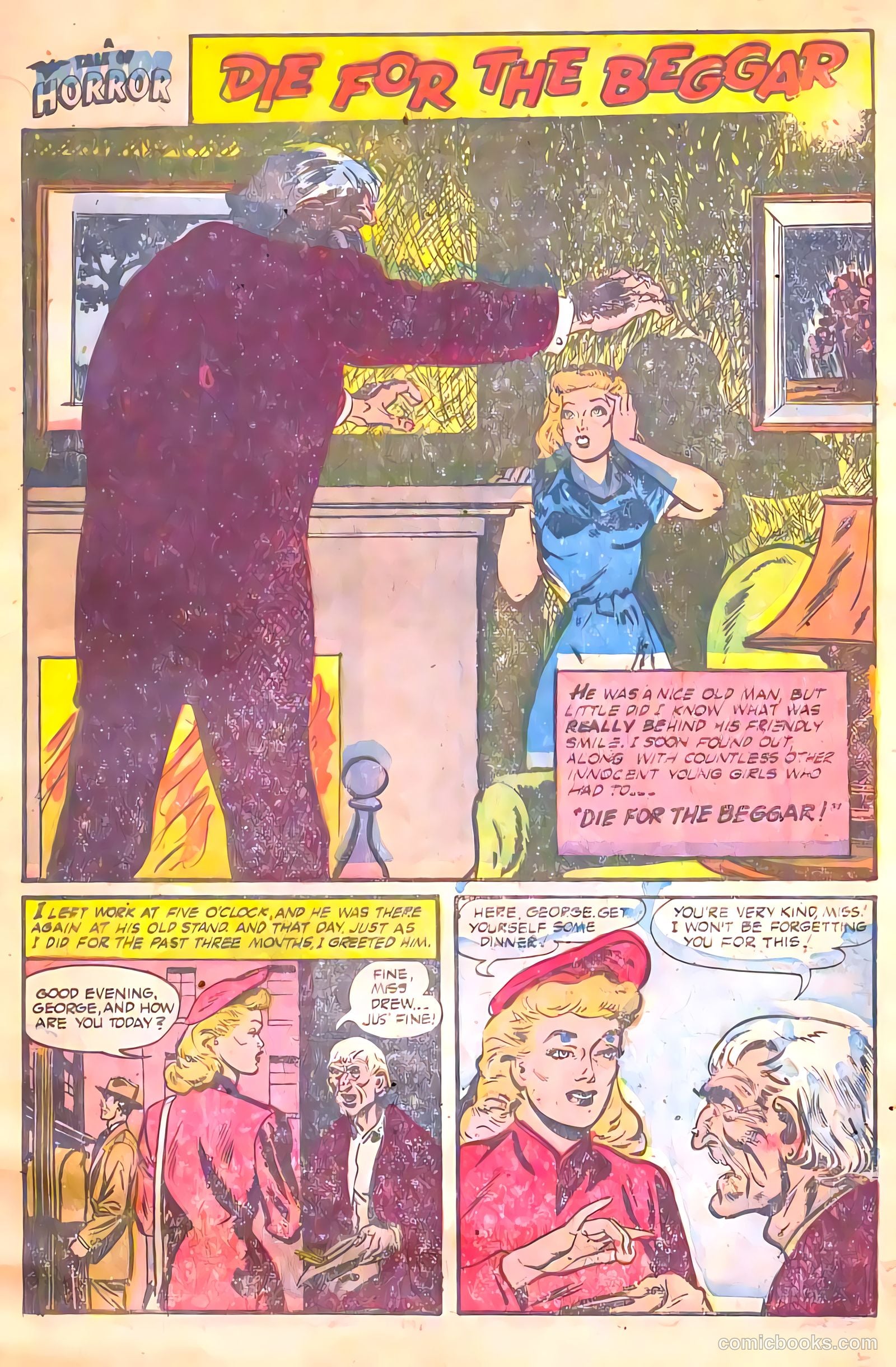 Tales of Horror #7 (1953) — page 9 of 36