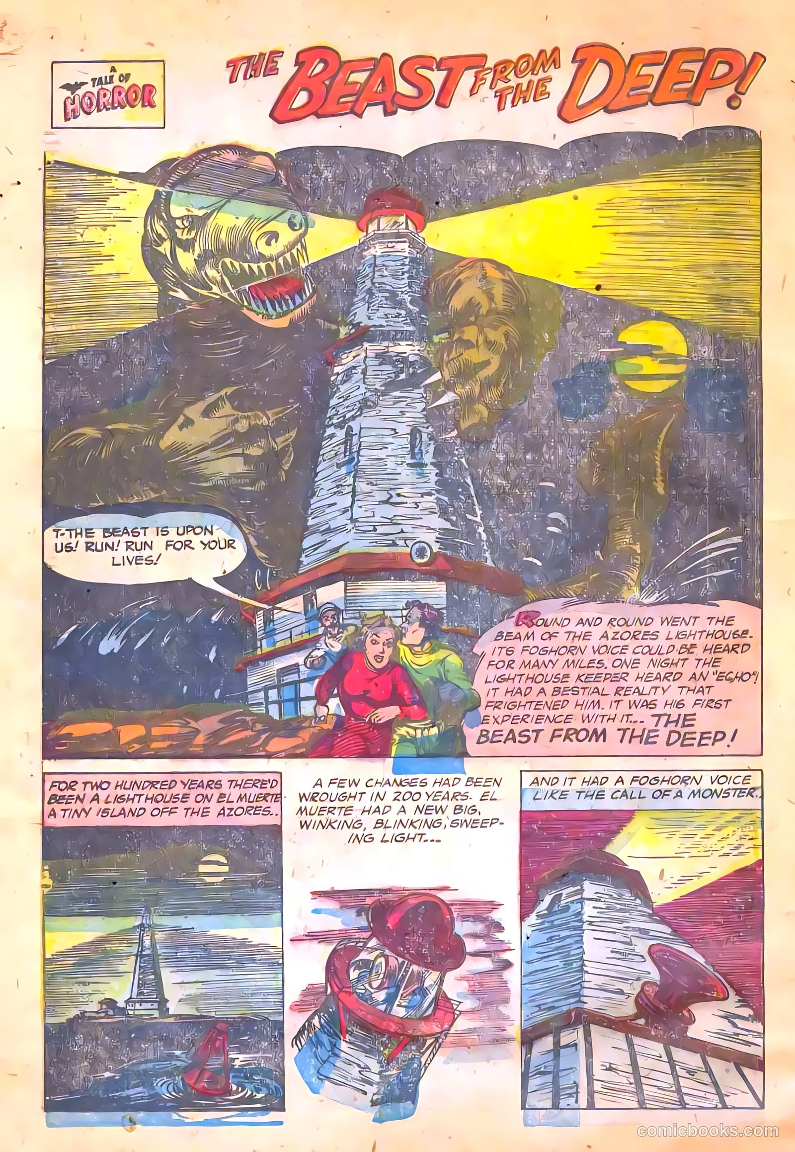 Tales of Horror #7 (1953) — page 16 of 36
