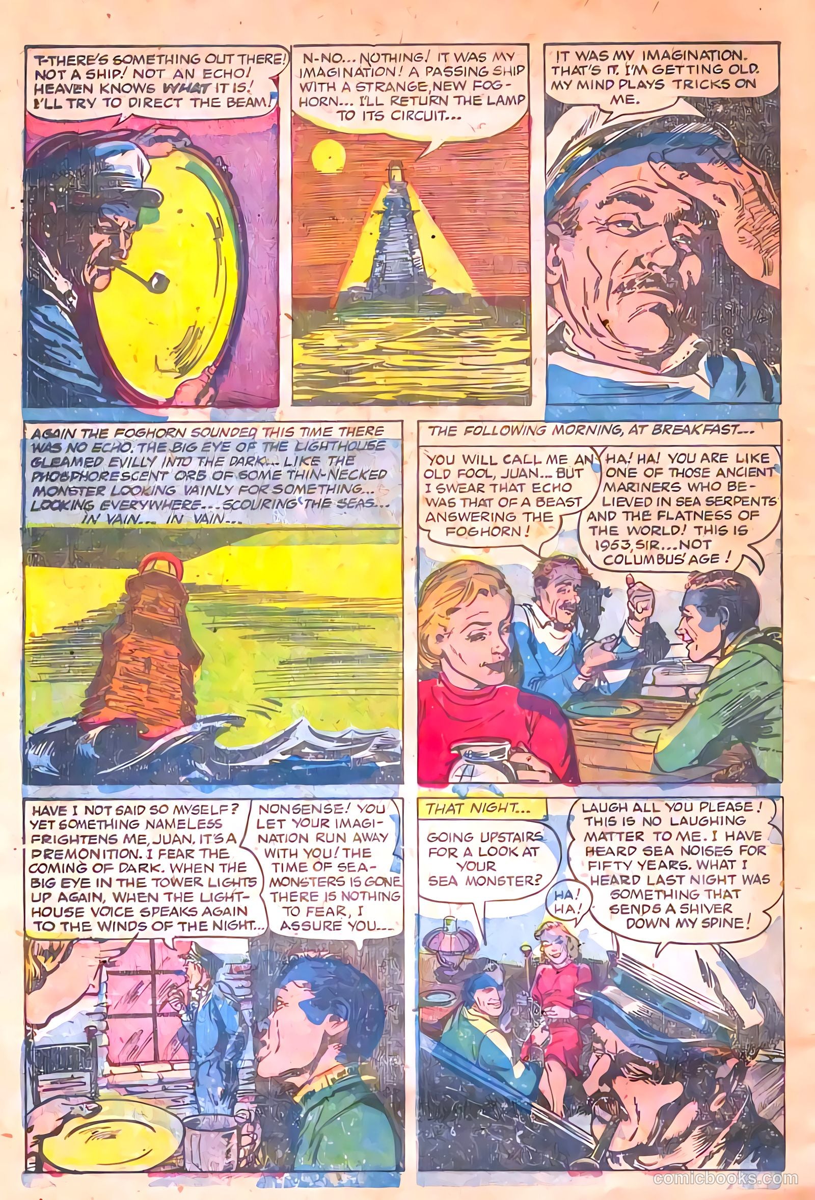 Tales of Horror #7 (1953) — page 20 of 36