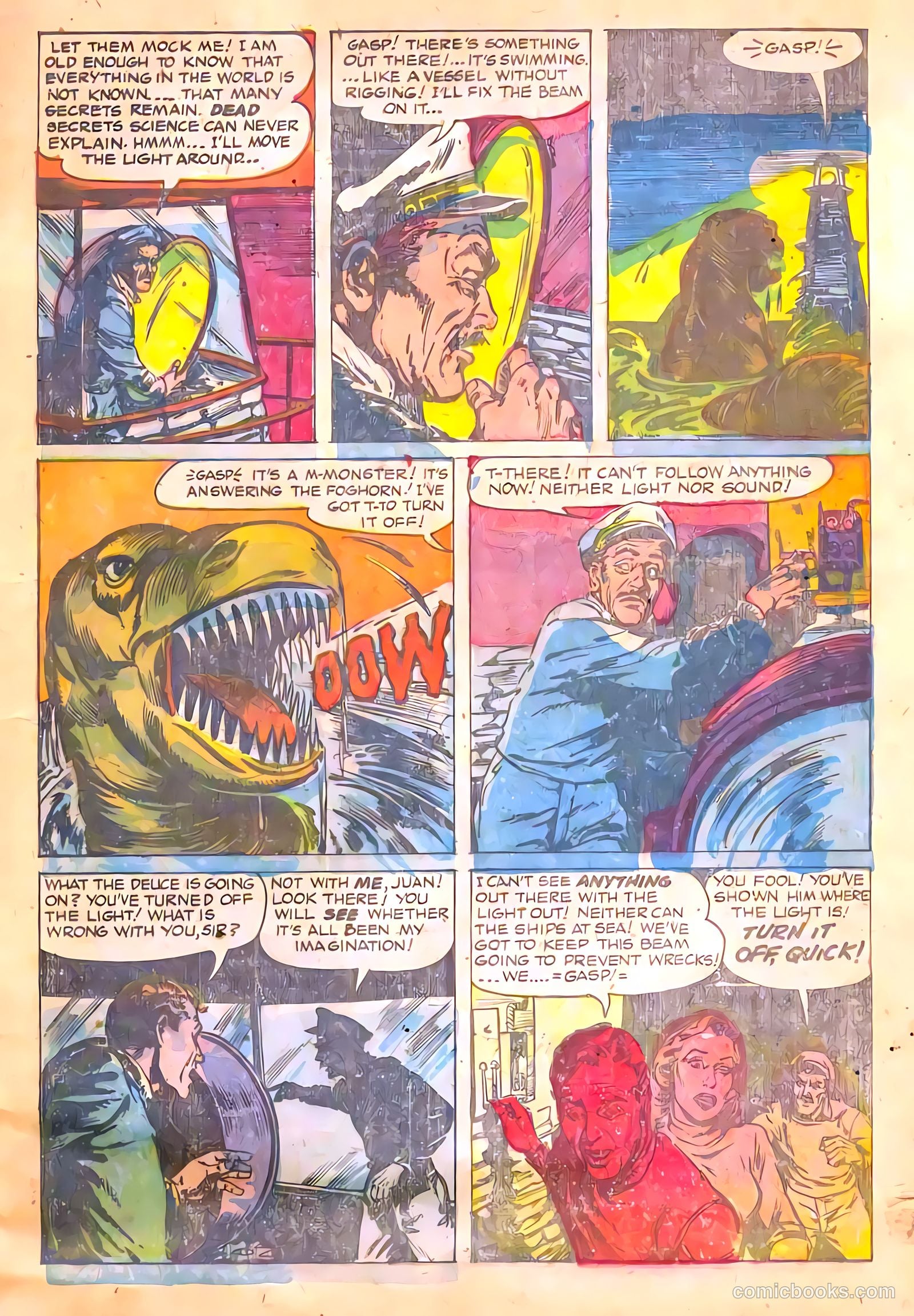 Tales of Horror #7 (1953) — page 21 of 36