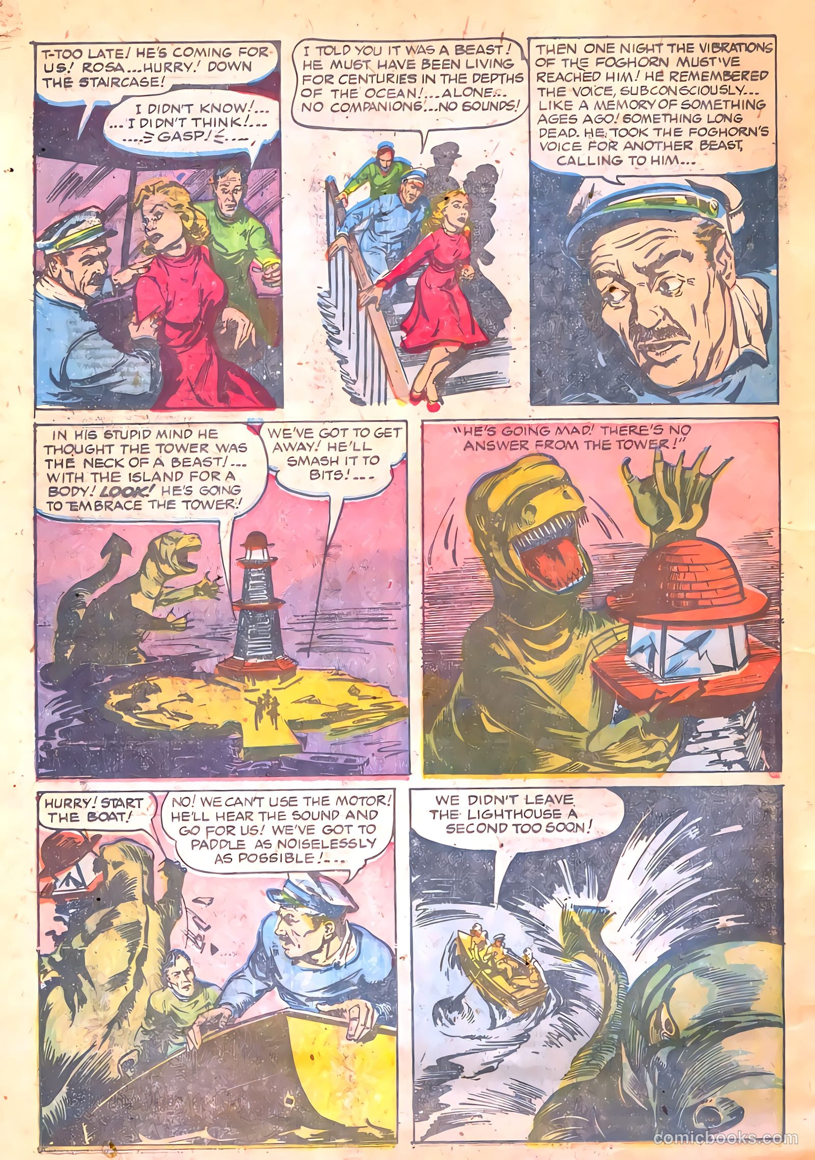 Tales of Horror #7 (1953) — page 22 of 36