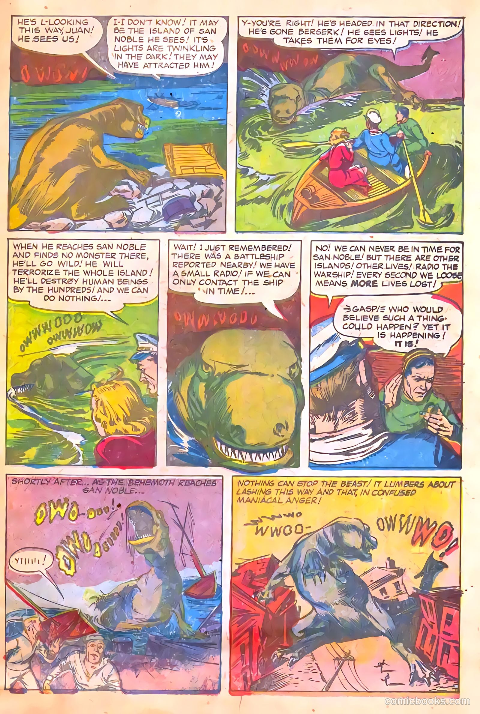 Tales of Horror #7 (1953) — page 23 of 36