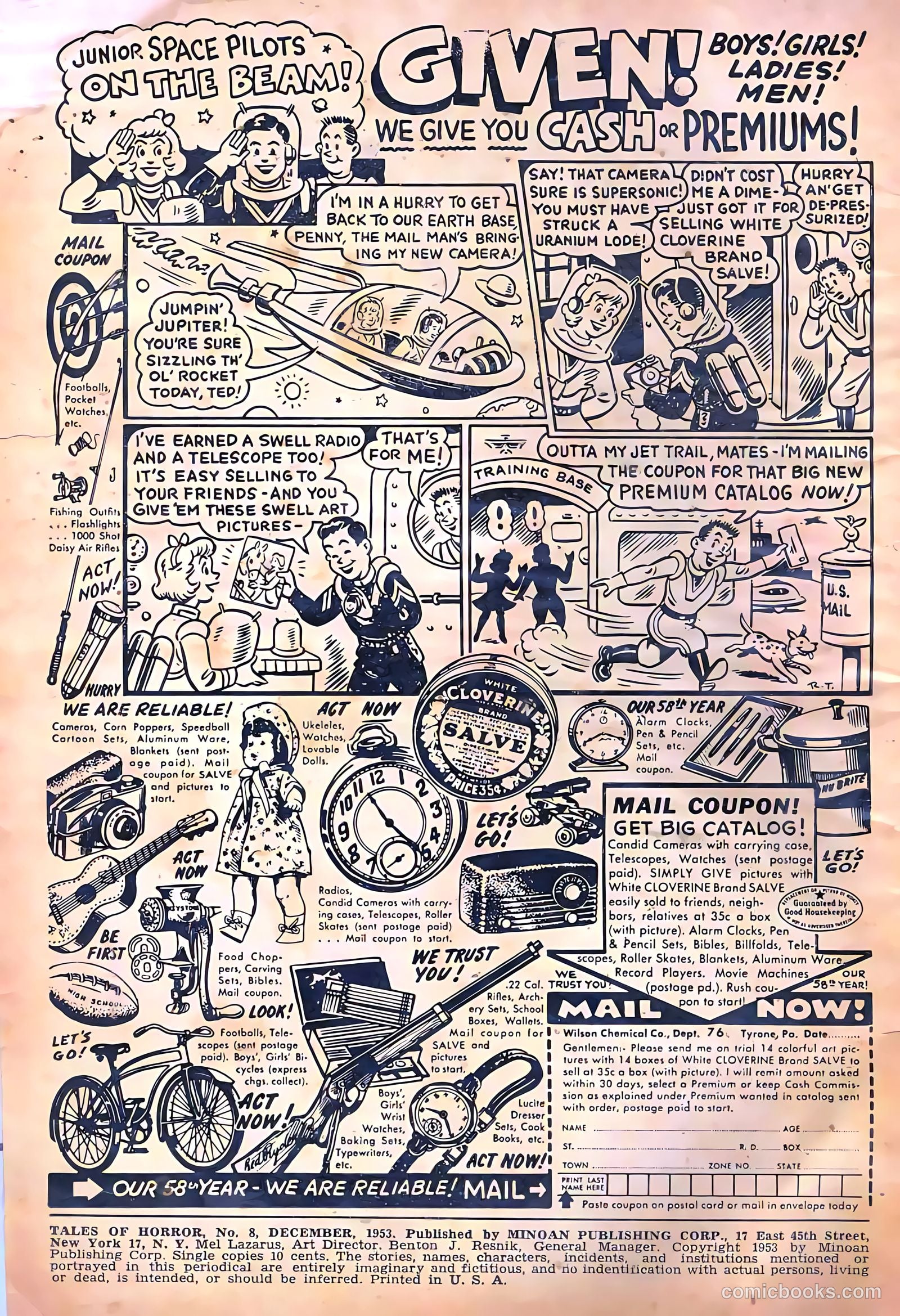 Tales of Horror #8 (1953) — page 2 of 36