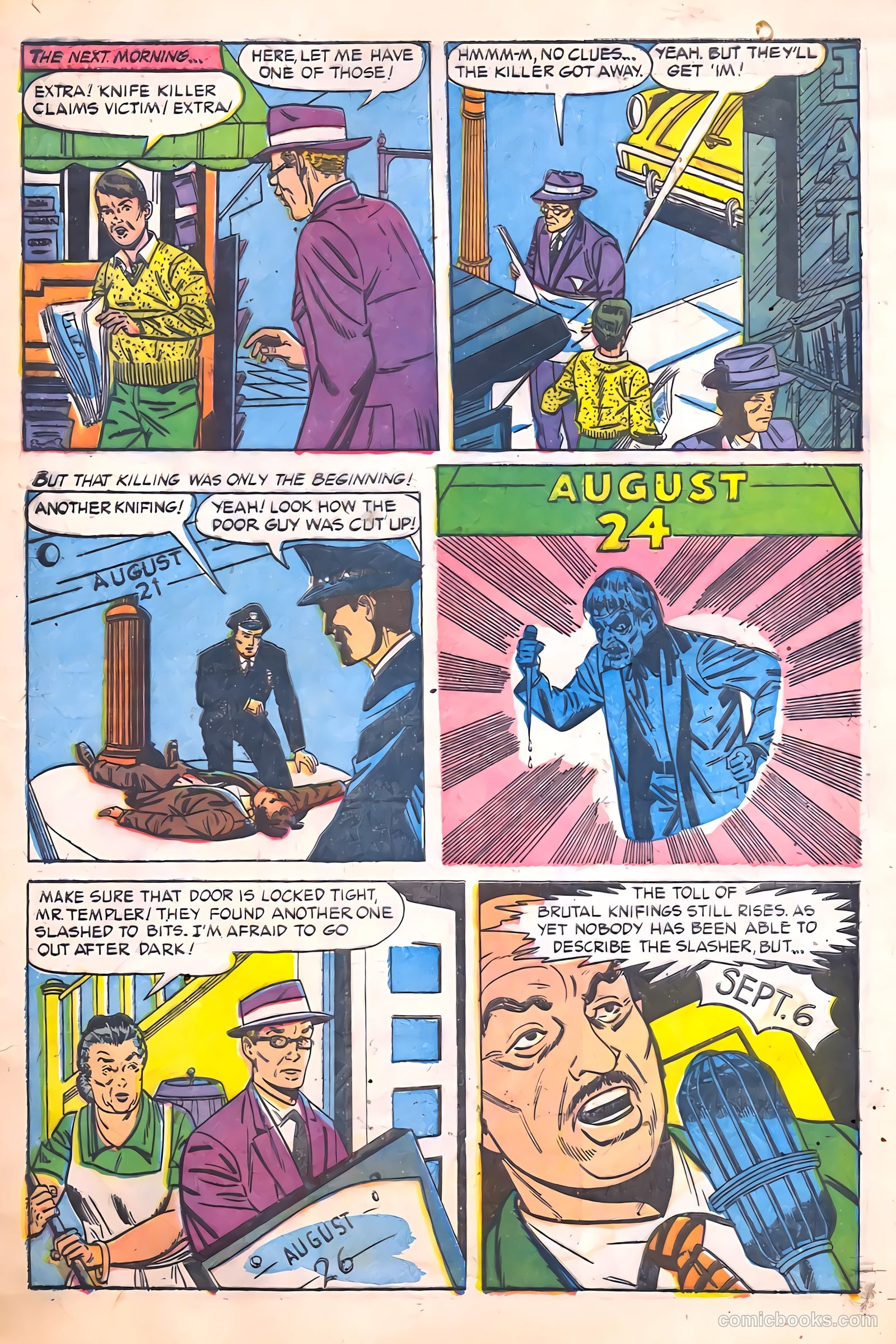 Tales of Horror #8 (1953) — page 7 of 36