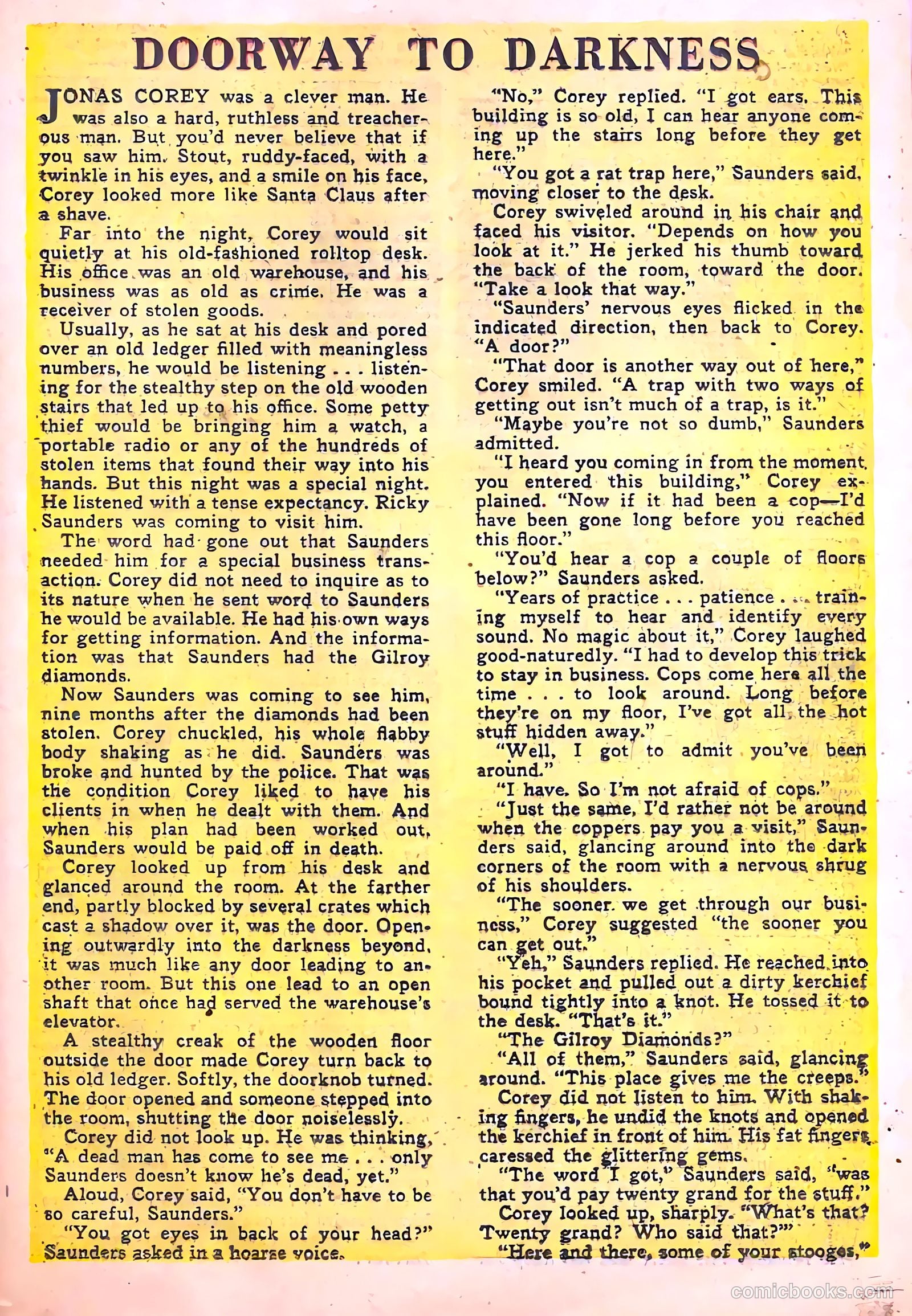 Tales of Horror #8 (1953) — page 23 of 36