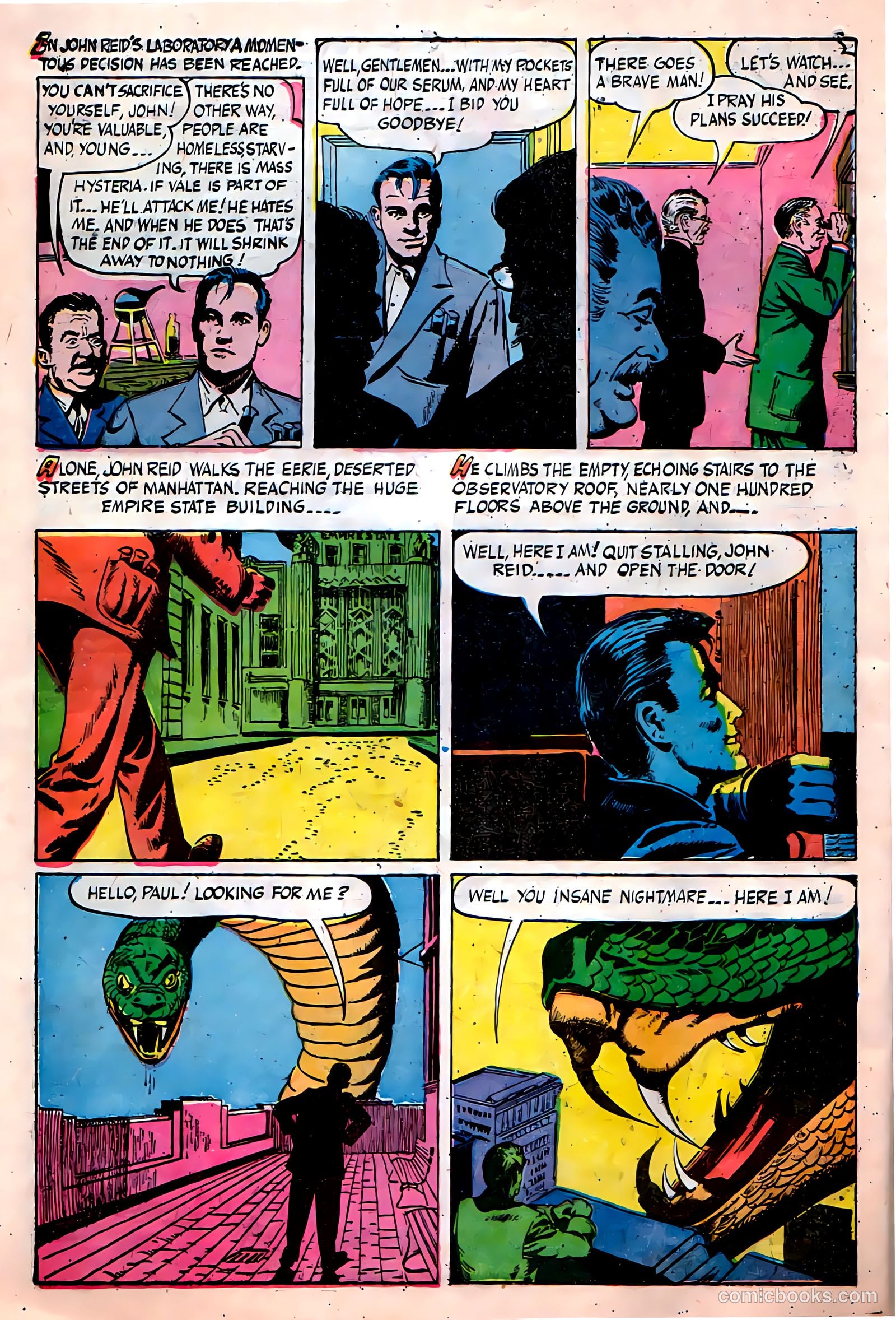 Tales of Horror #8 (1953) — page 32 of 36