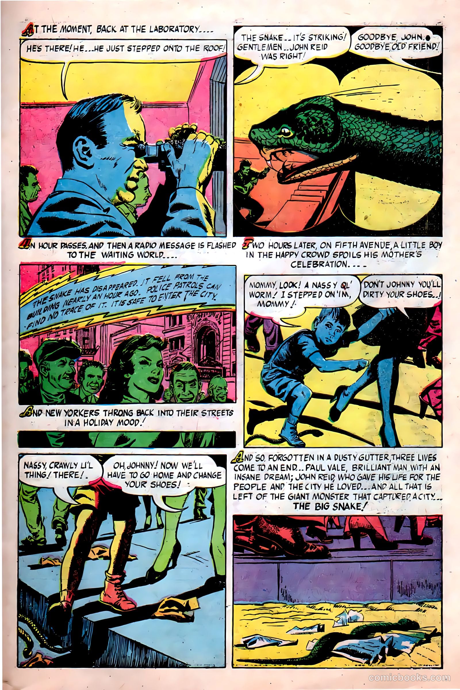 Tales of Horror #8 (1953) — page 33 of 36
