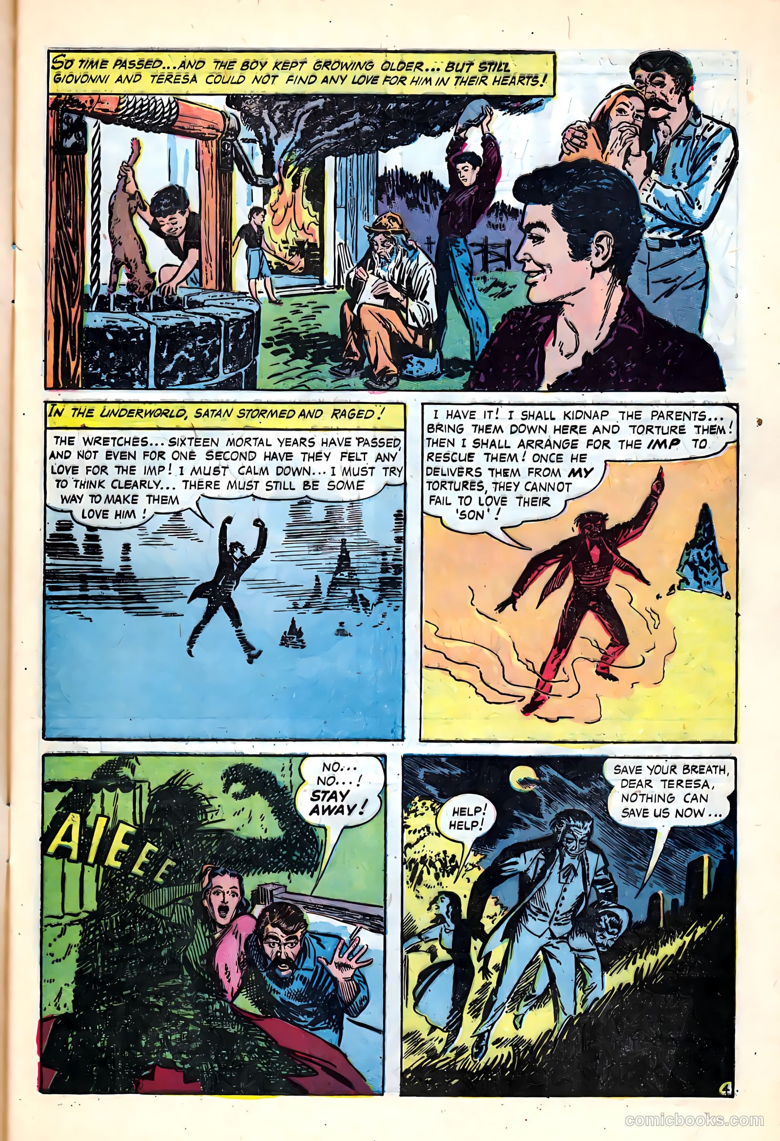 Tales of Horror #9 (1954) — page 7 of 36