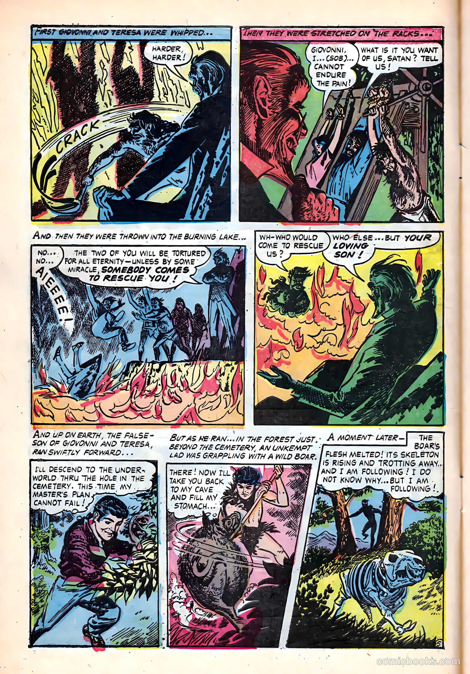 Tales of Horror #9 (1954) — page 8 of 36