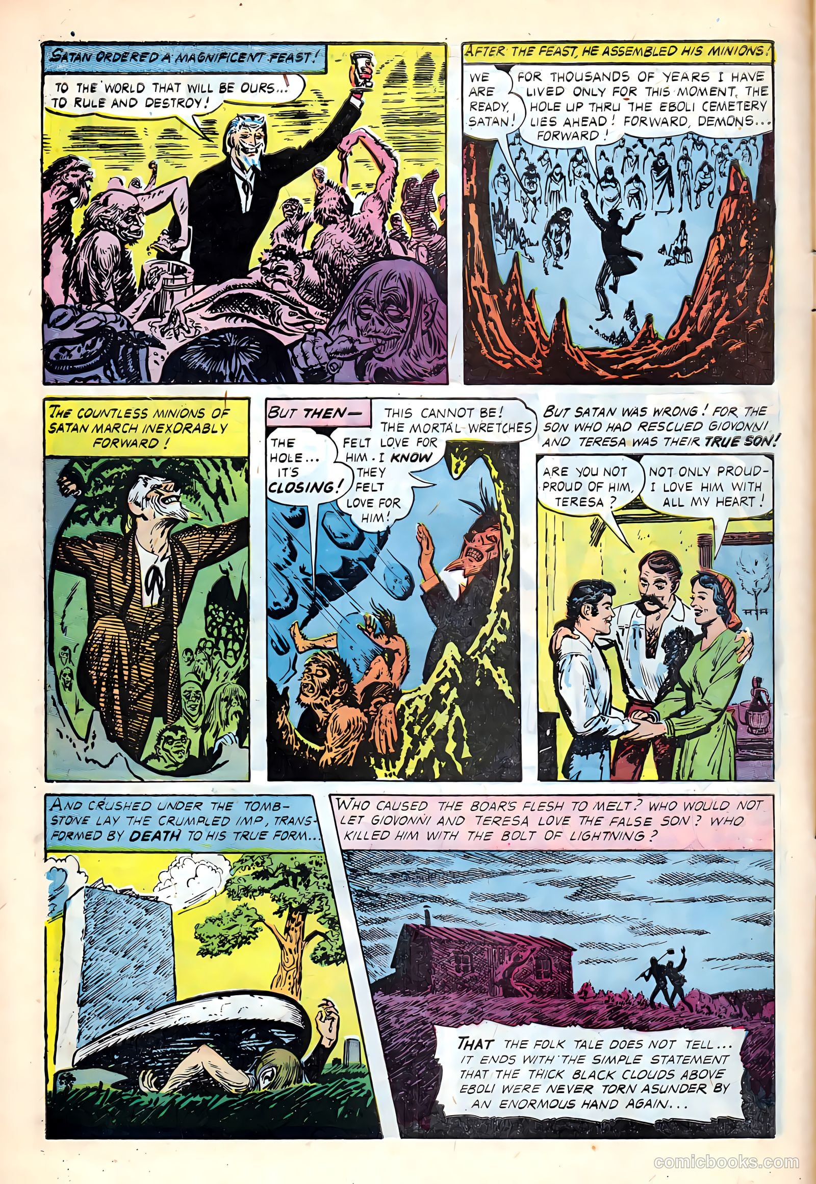 Tales of Horror #9 (1954) — page 10 of 36