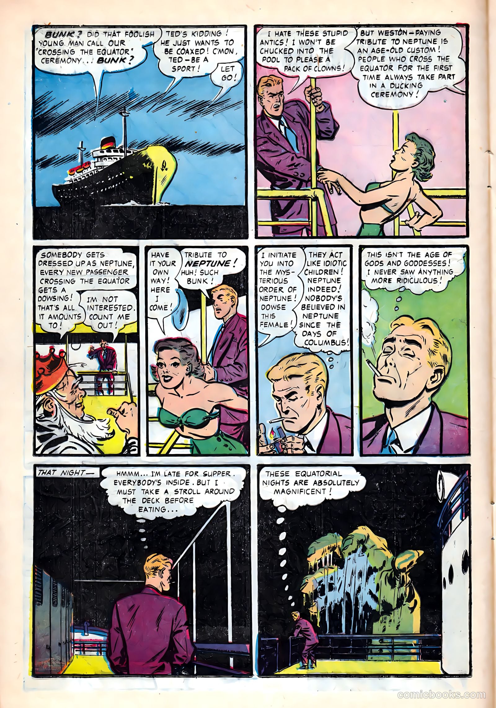 Tales of Horror #9 (1954) — page 12 of 36