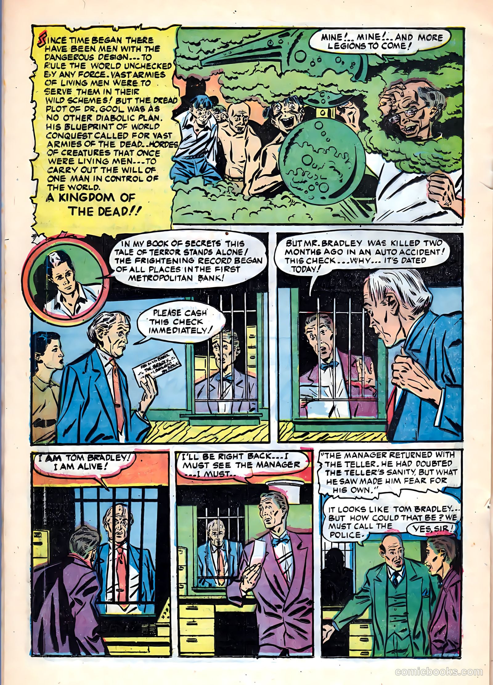 Tales of Horror #9 (1954) — page 20 of 36