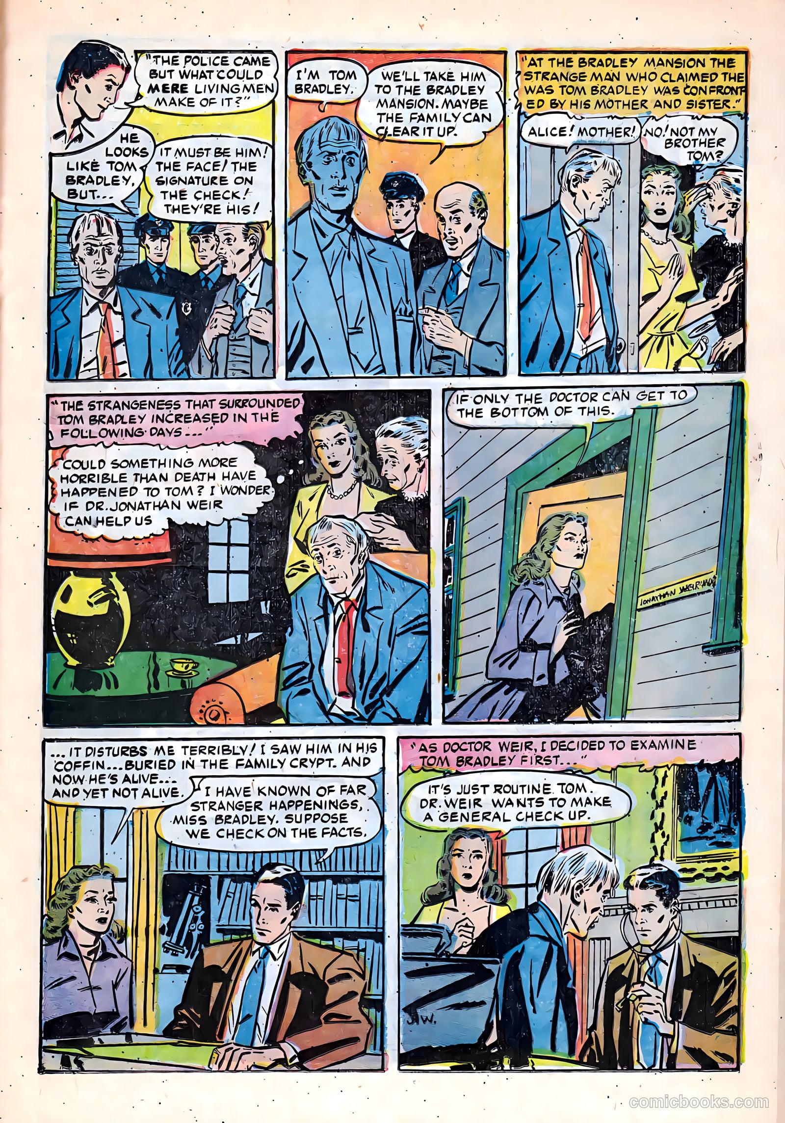 Tales of Horror #9 (1954) — page 21 of 36