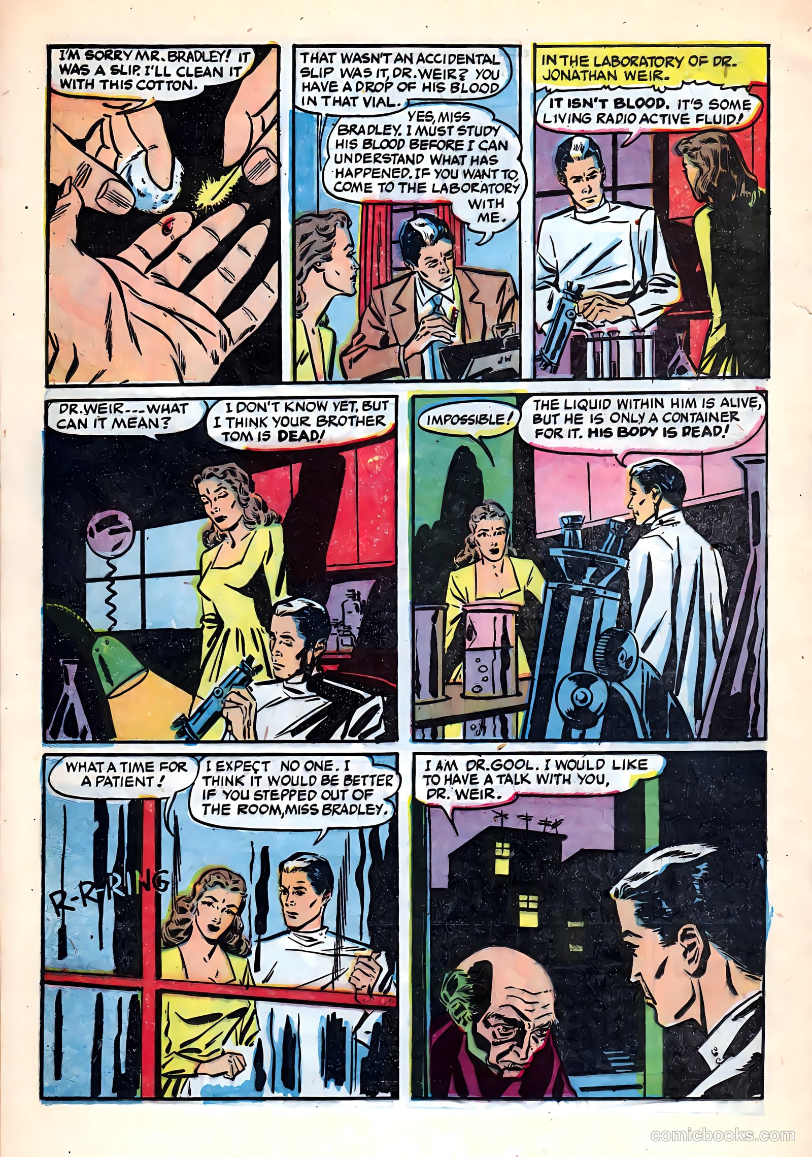 Tales of Horror #9 (1954) — page 22 of 36