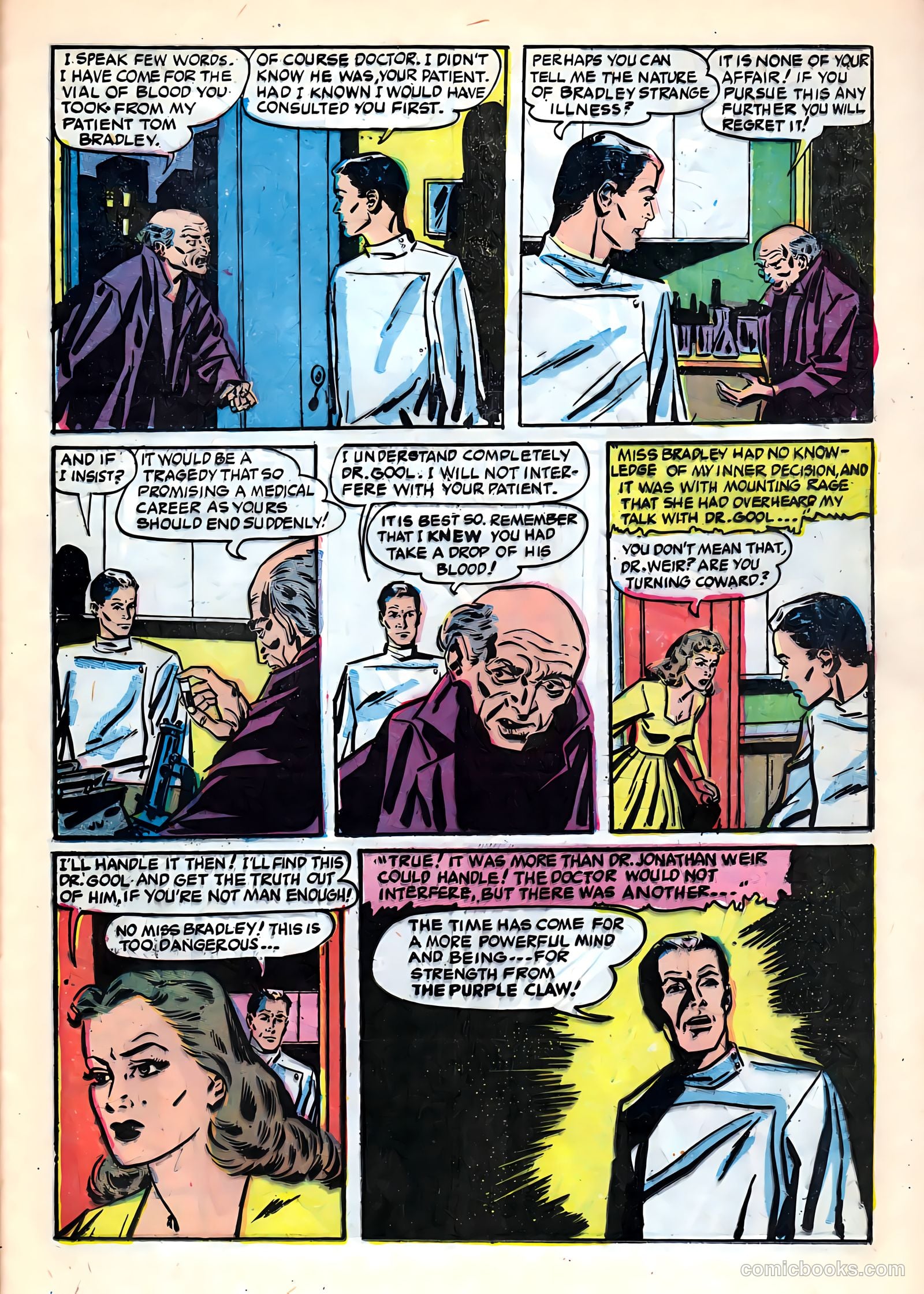 Tales of Horror #9 (1954) — page 23 of 36