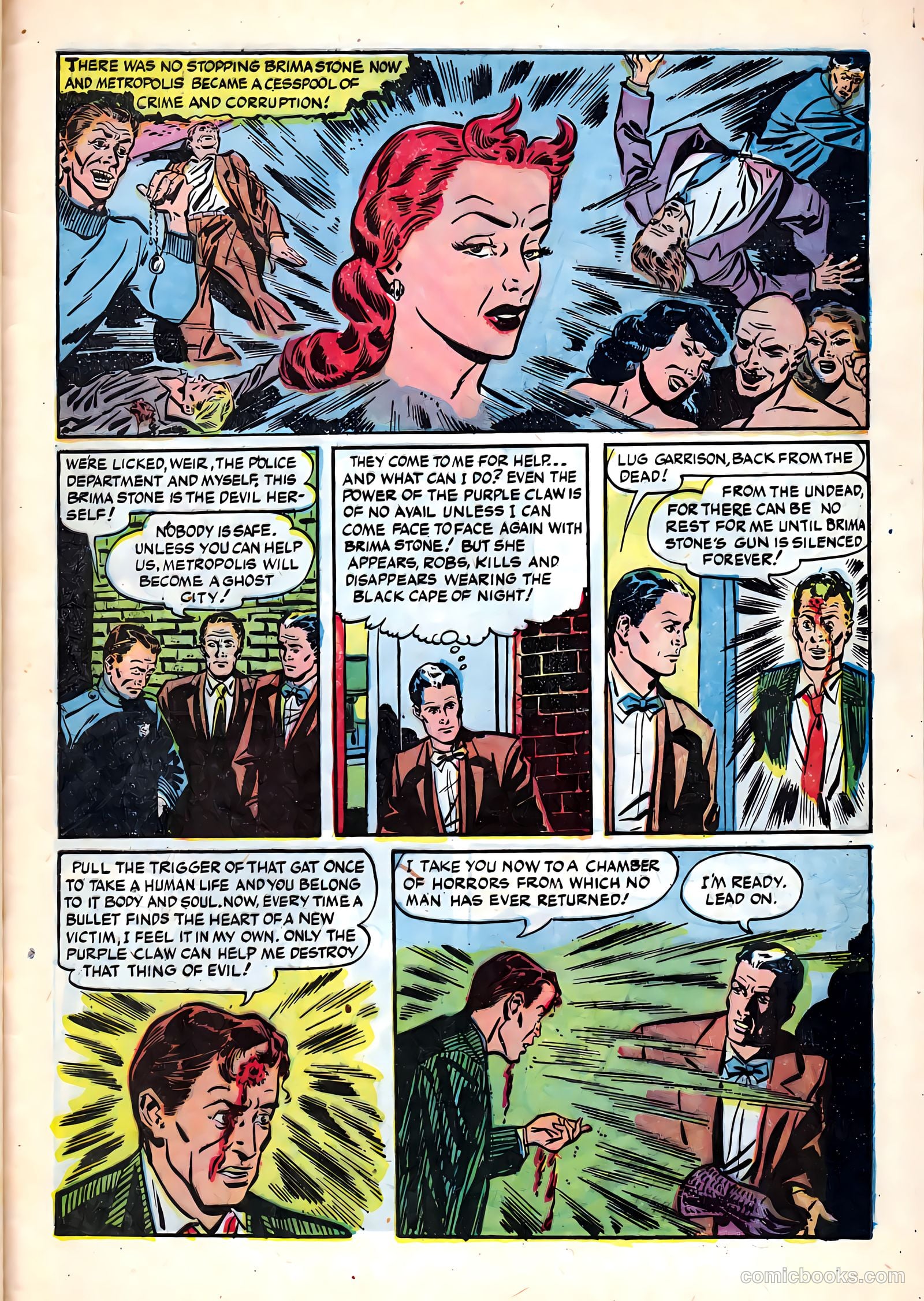 Tales of Horror #9 (1954) — page 31 of 36