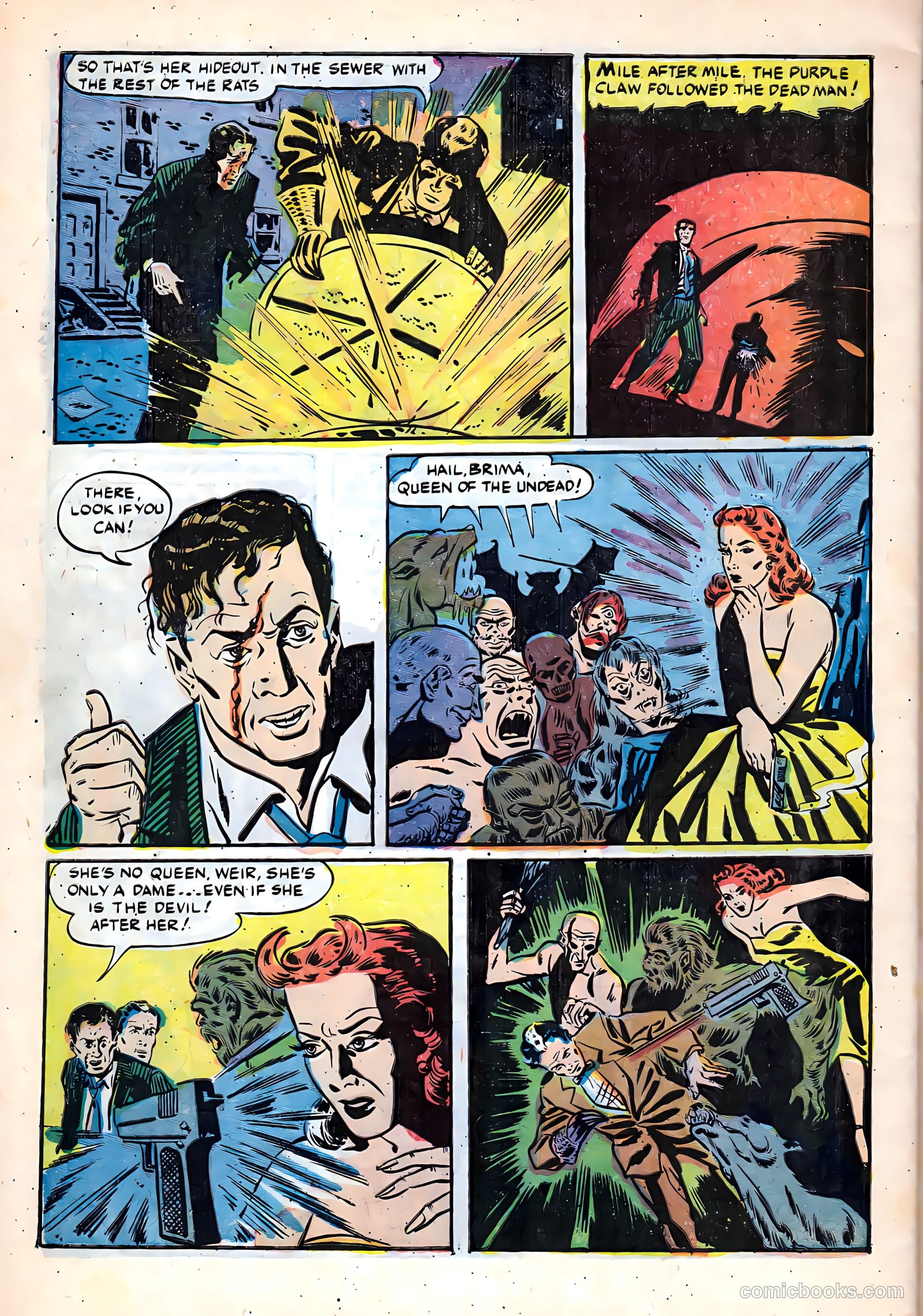 Tales of Horror #9 (1954) — page 32 of 36