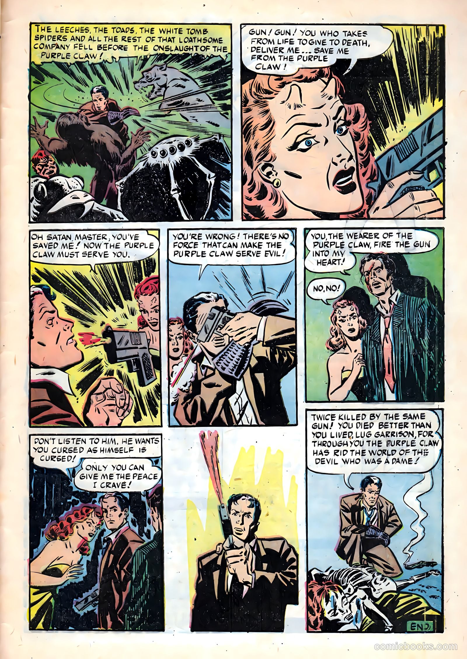 Tales of Horror #9 (1954) — page 33 of 36