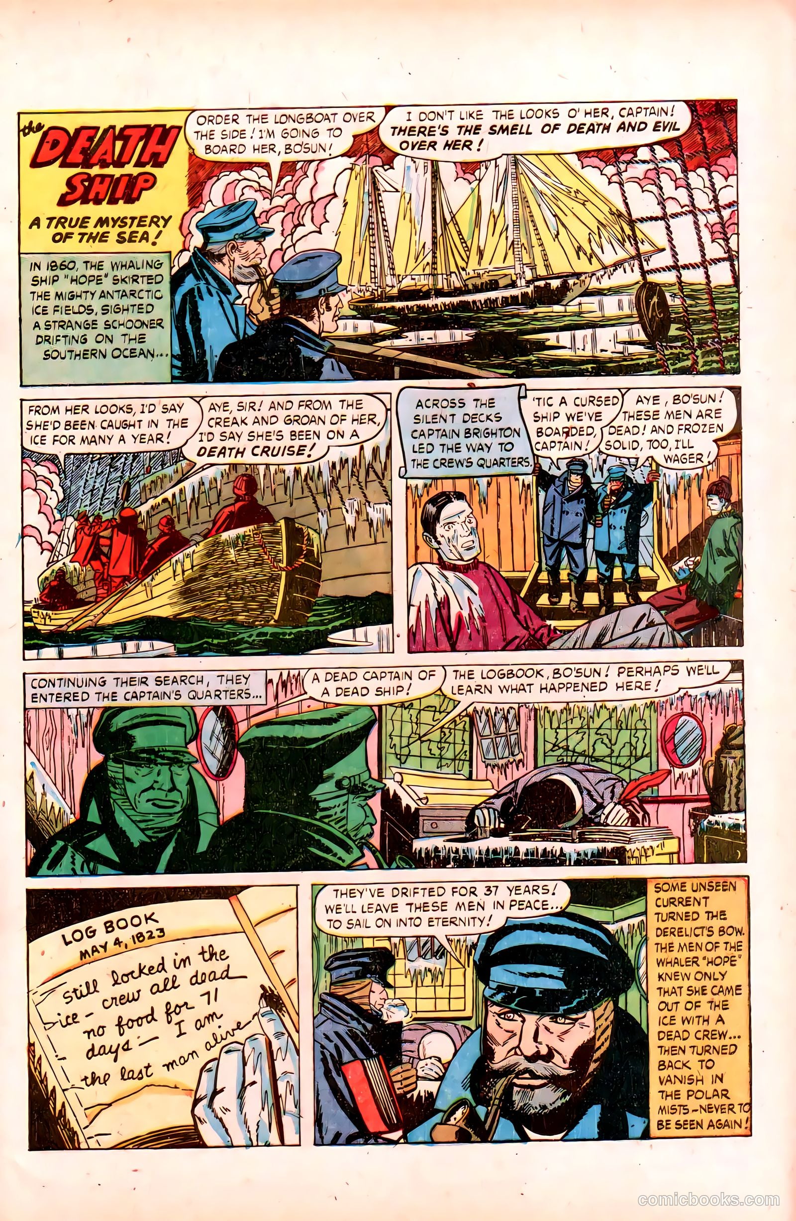 Tales of Terror #1 (1952) — page 33 of 36