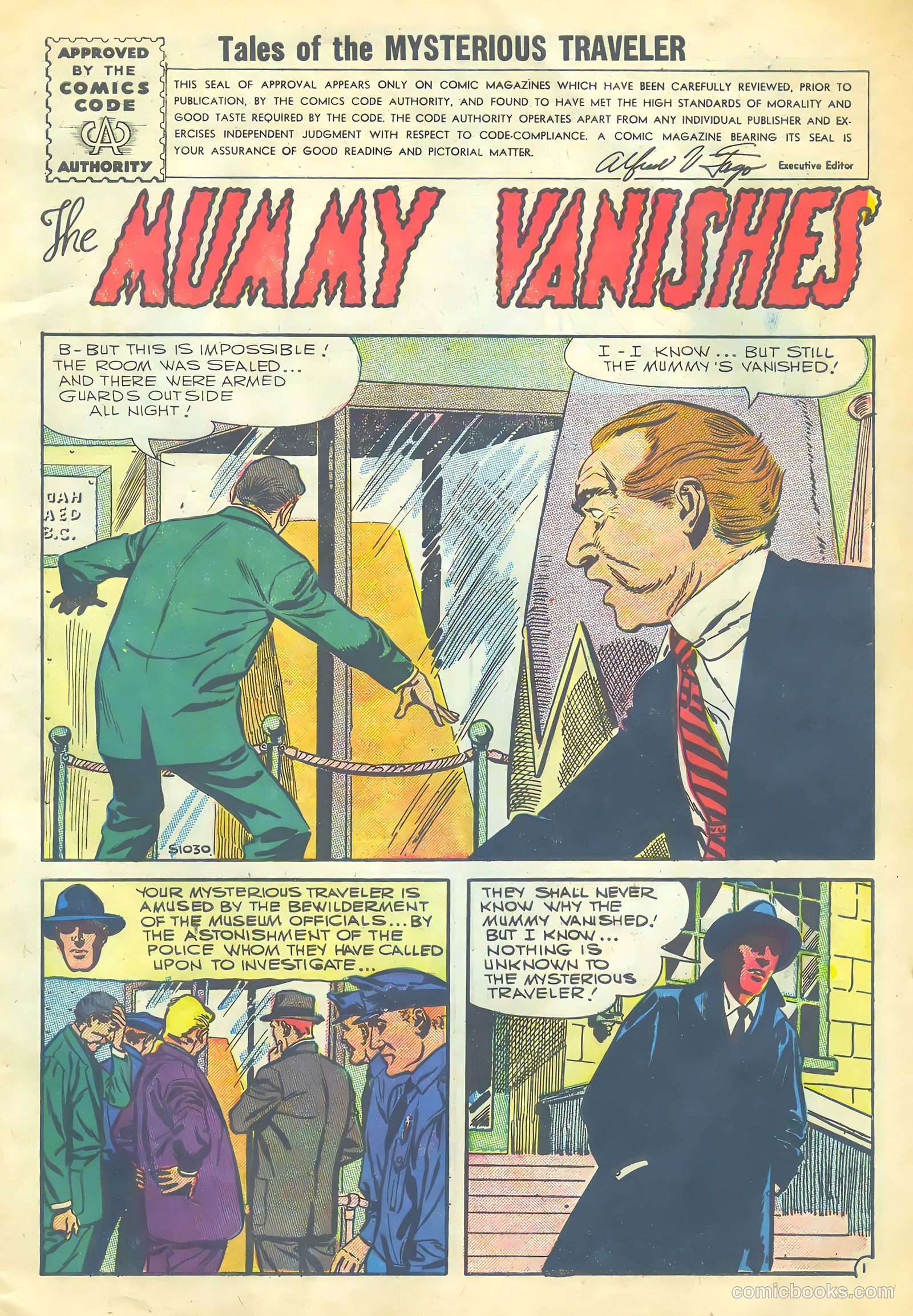 Tales of the Mysterious Traveler #1 (1956) — page 3 of 36