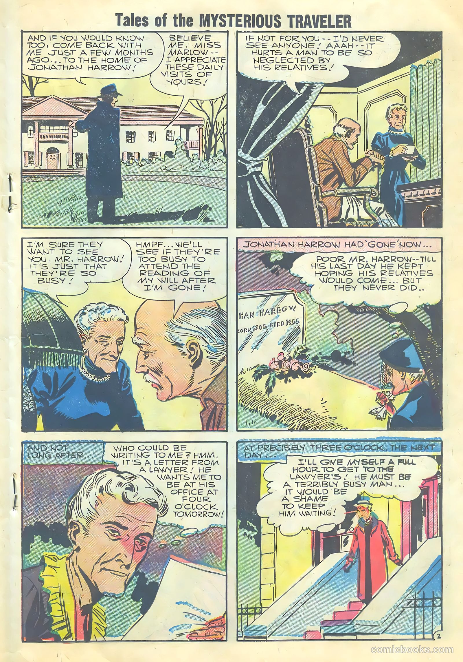 Tales of the Mysterious Traveler #1 (1956) — page 19 of 36