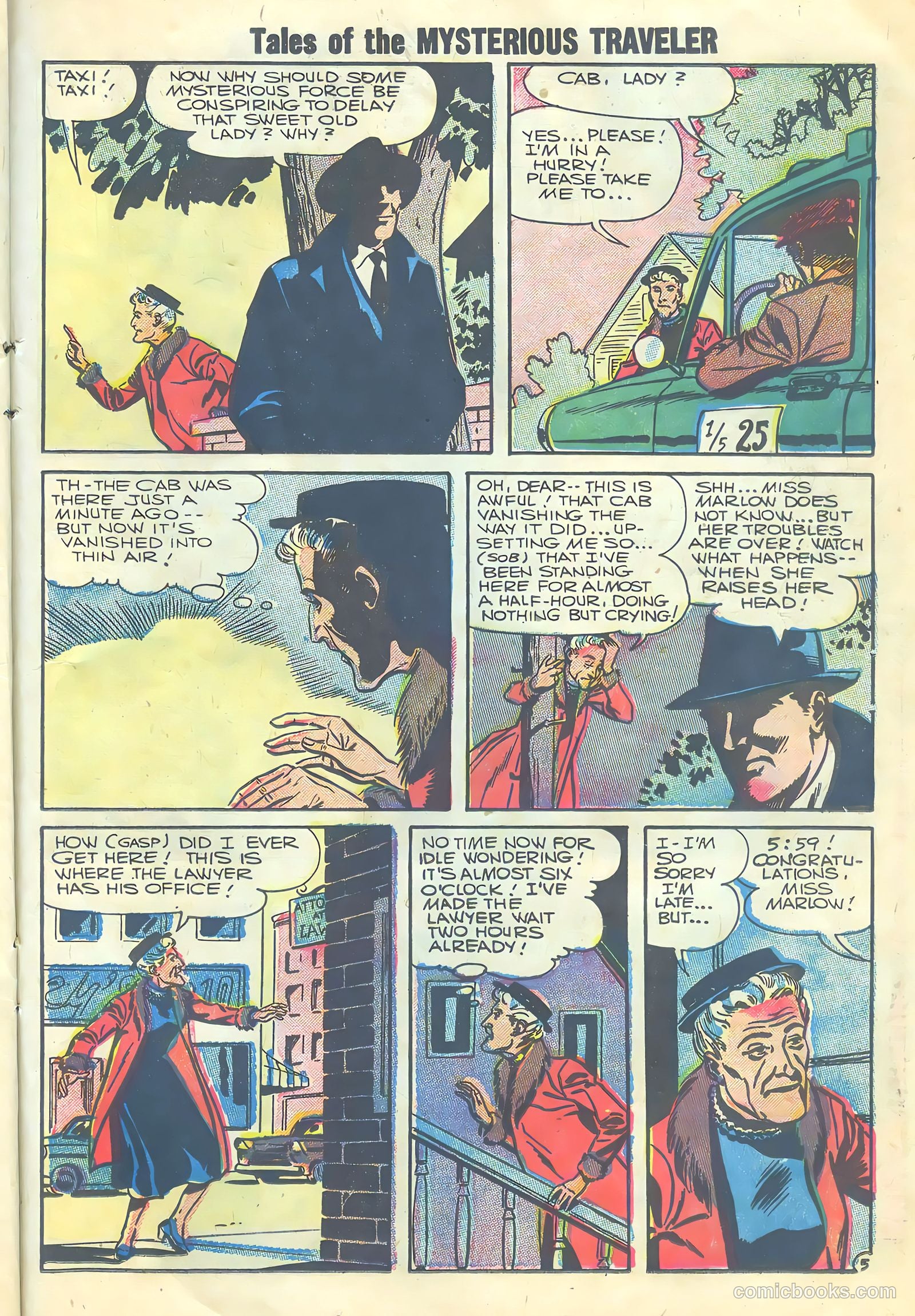 Tales of the Mysterious Traveler #1 (1956) — page 23 of 36