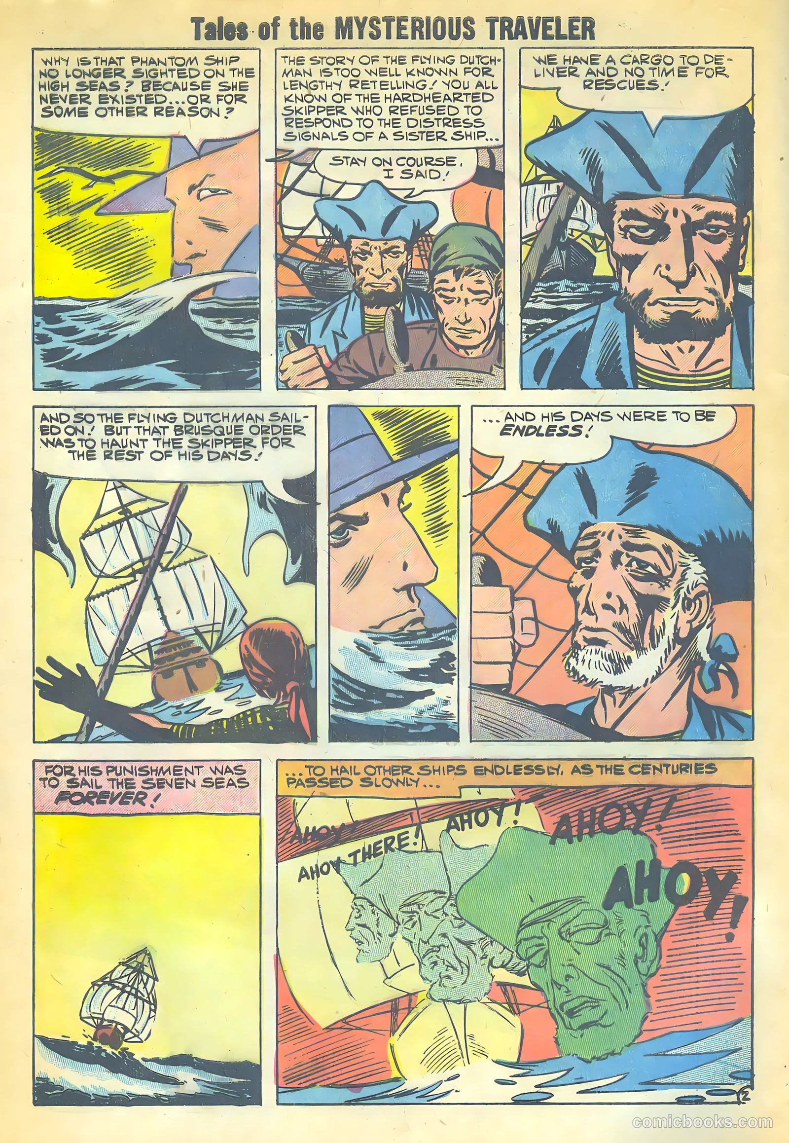 Tales of the Mysterious Traveler #10 (1958) — page 4 of 36