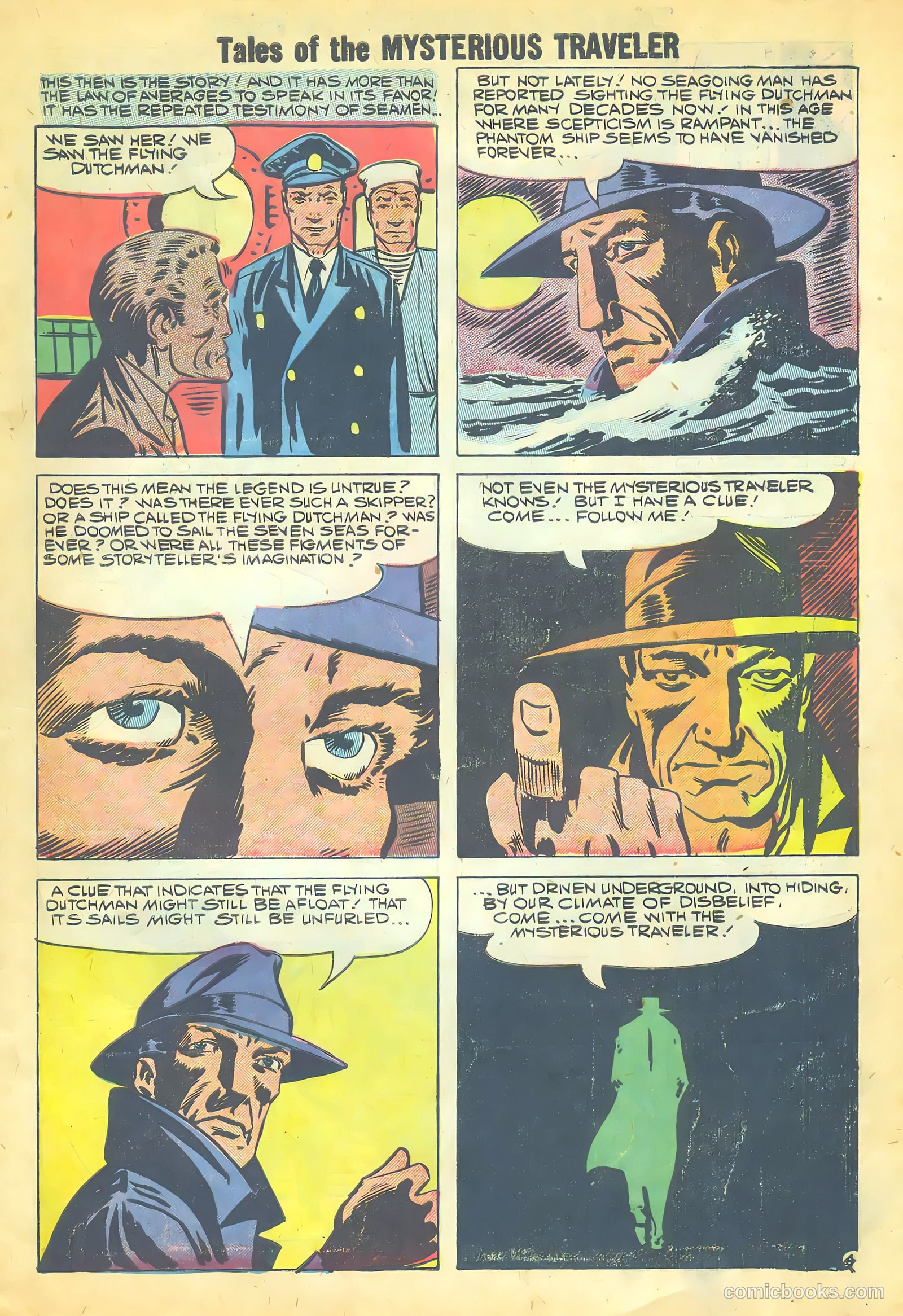 Tales of the Mysterious Traveler #10 (1958) — page 7 of 36