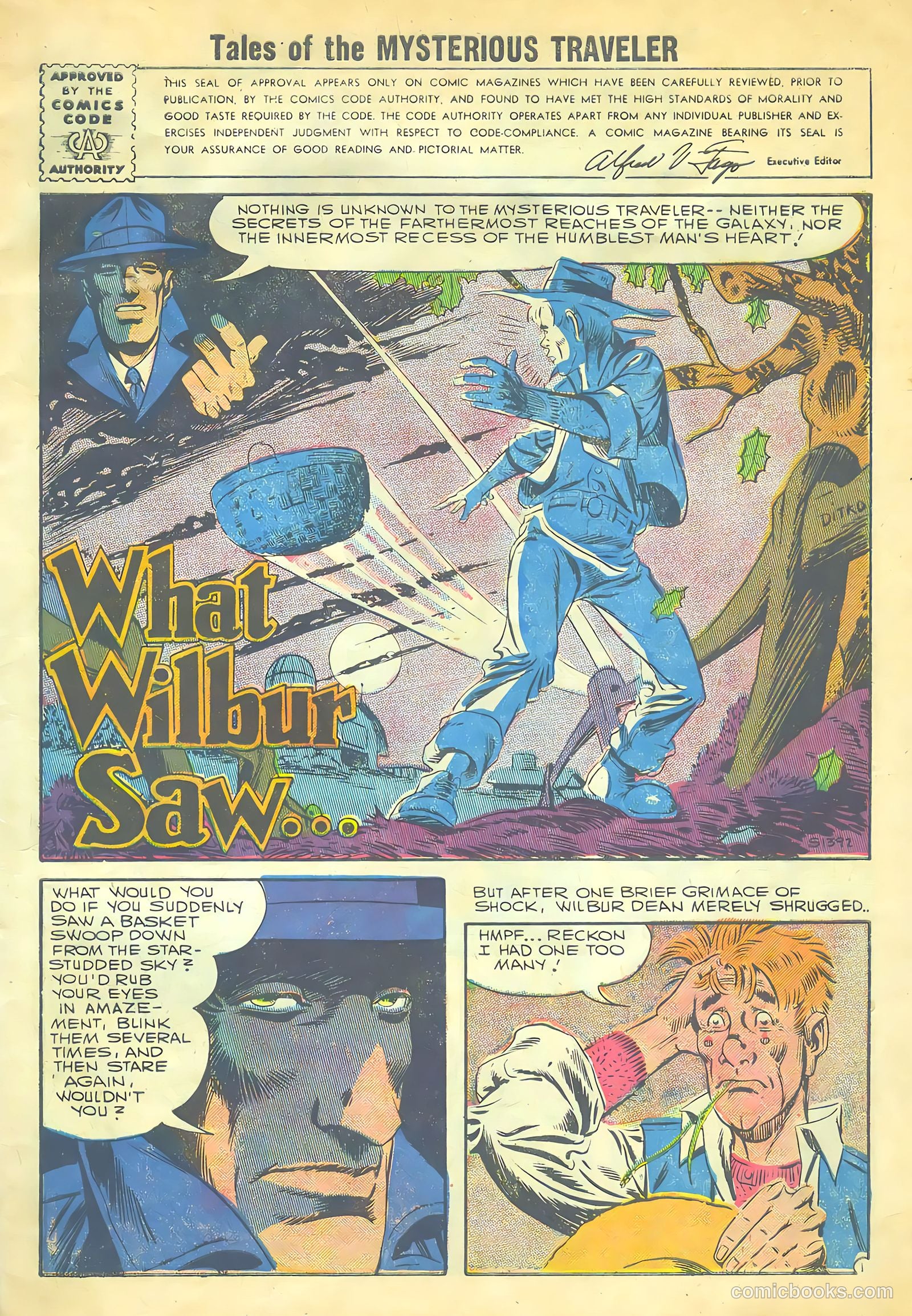 Tales of the Mysterious Traveler #2 (1957) — page 3 of 36