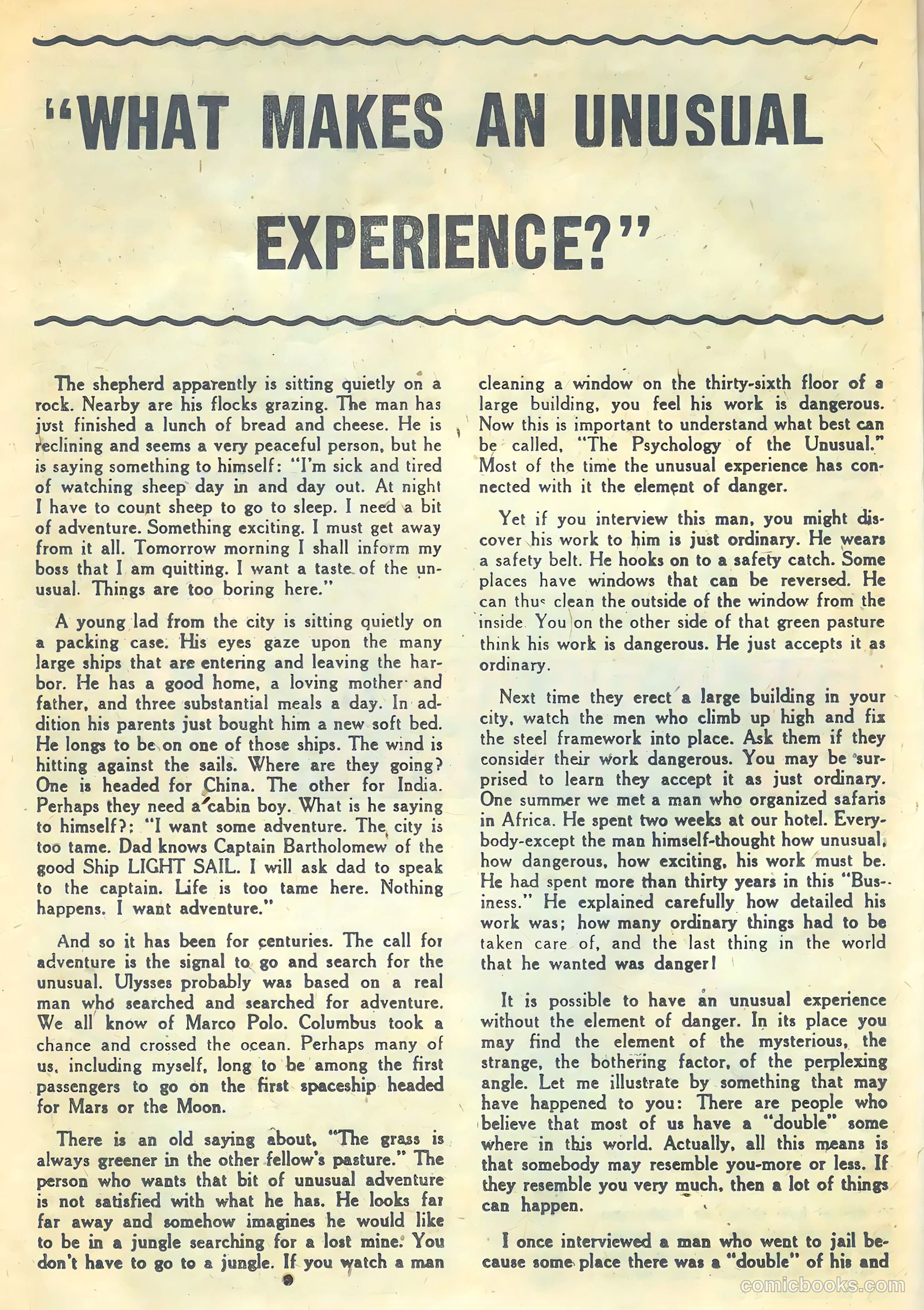 Tales of the Mysterious Traveler #2 (1957) — page 16 of 36