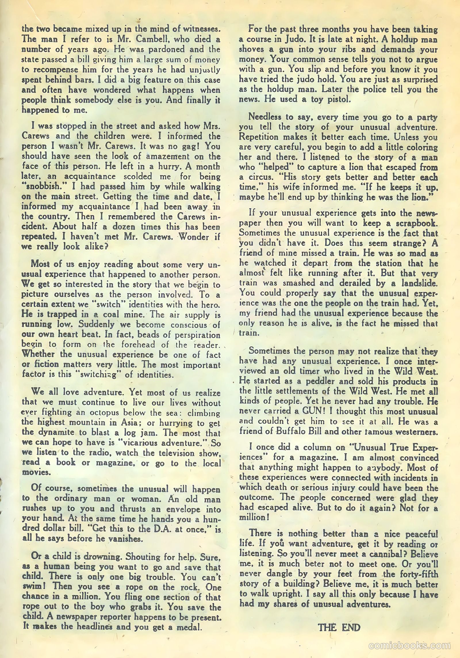 Tales of the Mysterious Traveler #2 (1957) — page 17 of 36