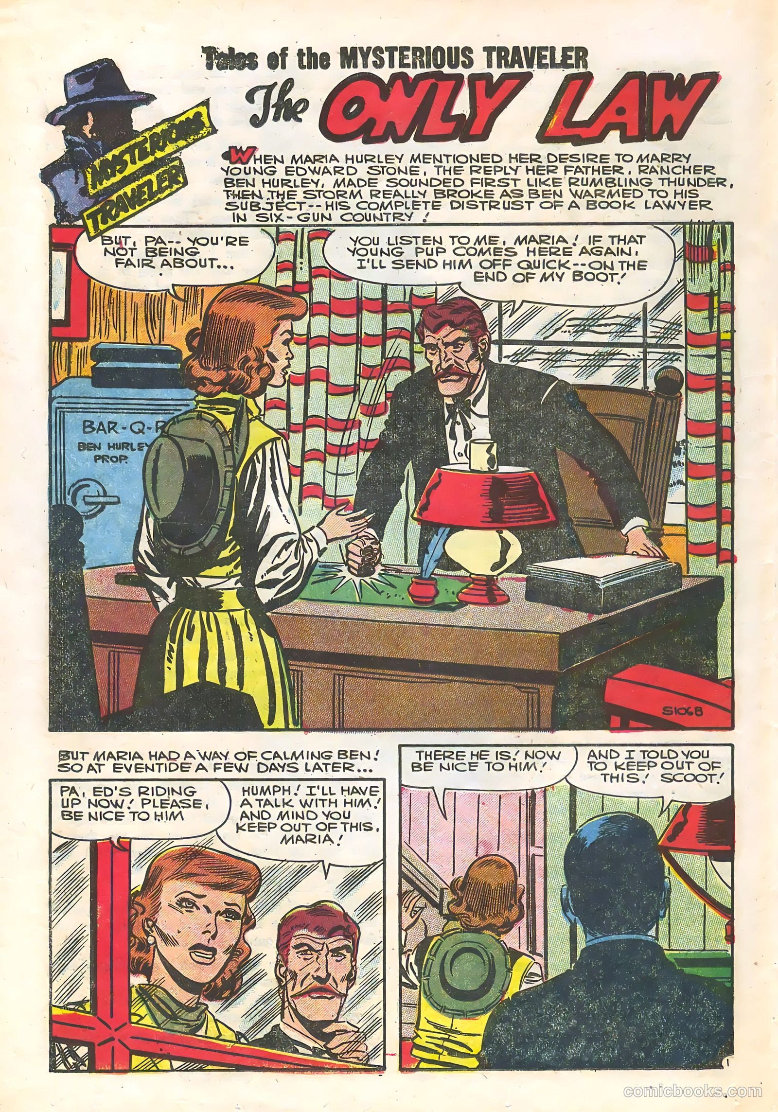 Tales of the Mysterious Traveler #3 (1957) — page 20 of 36