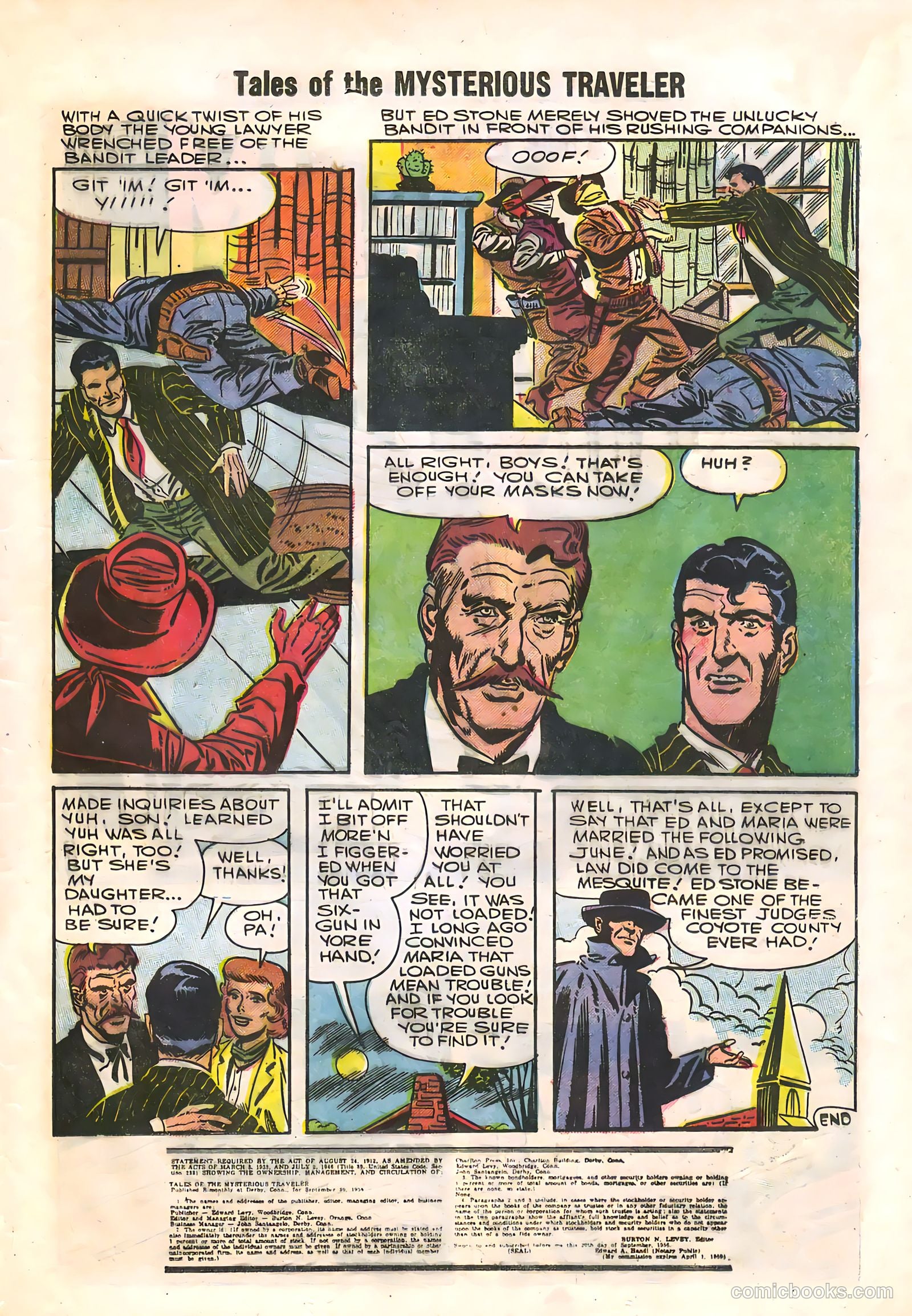 Tales of the Mysterious Traveler #3 (1957) — page 25 of 36