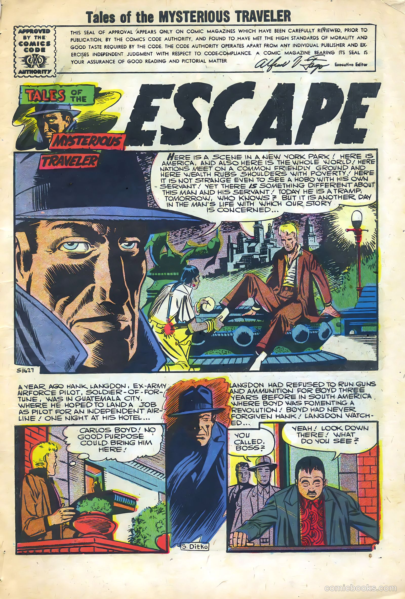 Tales of the Mysterious Traveler #4 (1957) — page 3 of 36