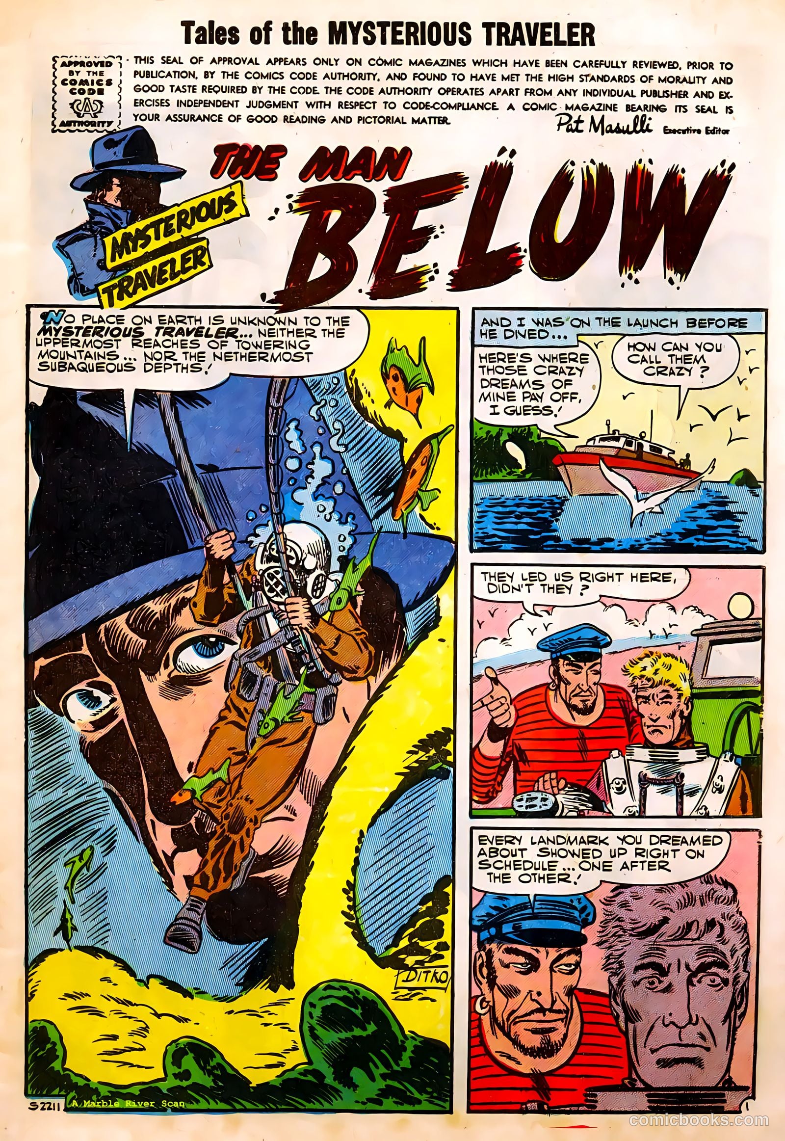 Tales of the Mysterious Traveler #5 (1957) — page 3 of 36